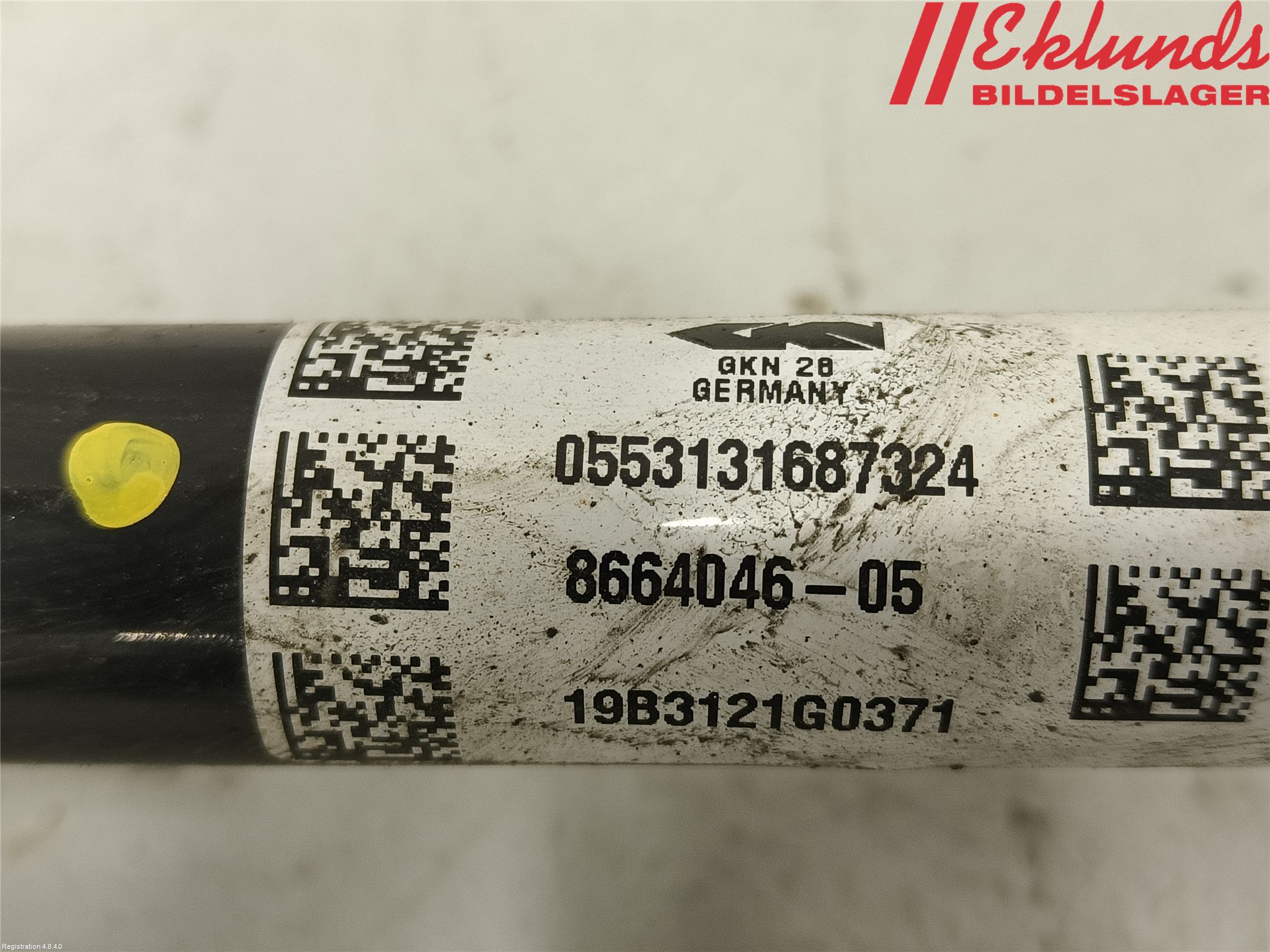 BMW 5 G30/G31/F90 17-23 Drivaxel Bak Höger