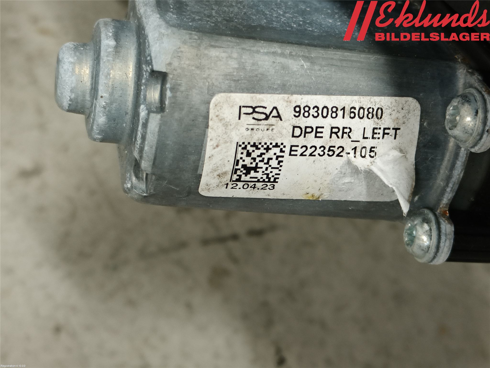 Peugeot 308/E-308 21- Fönsterhiss El Kompl