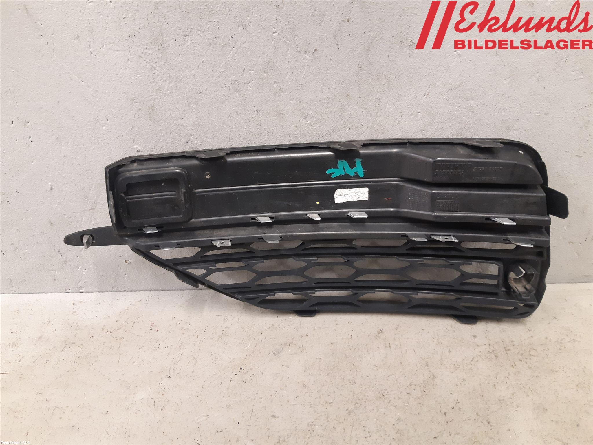 Volvo XC90/RECHARGE 16- Stöt Utfyllnad-List-Grill