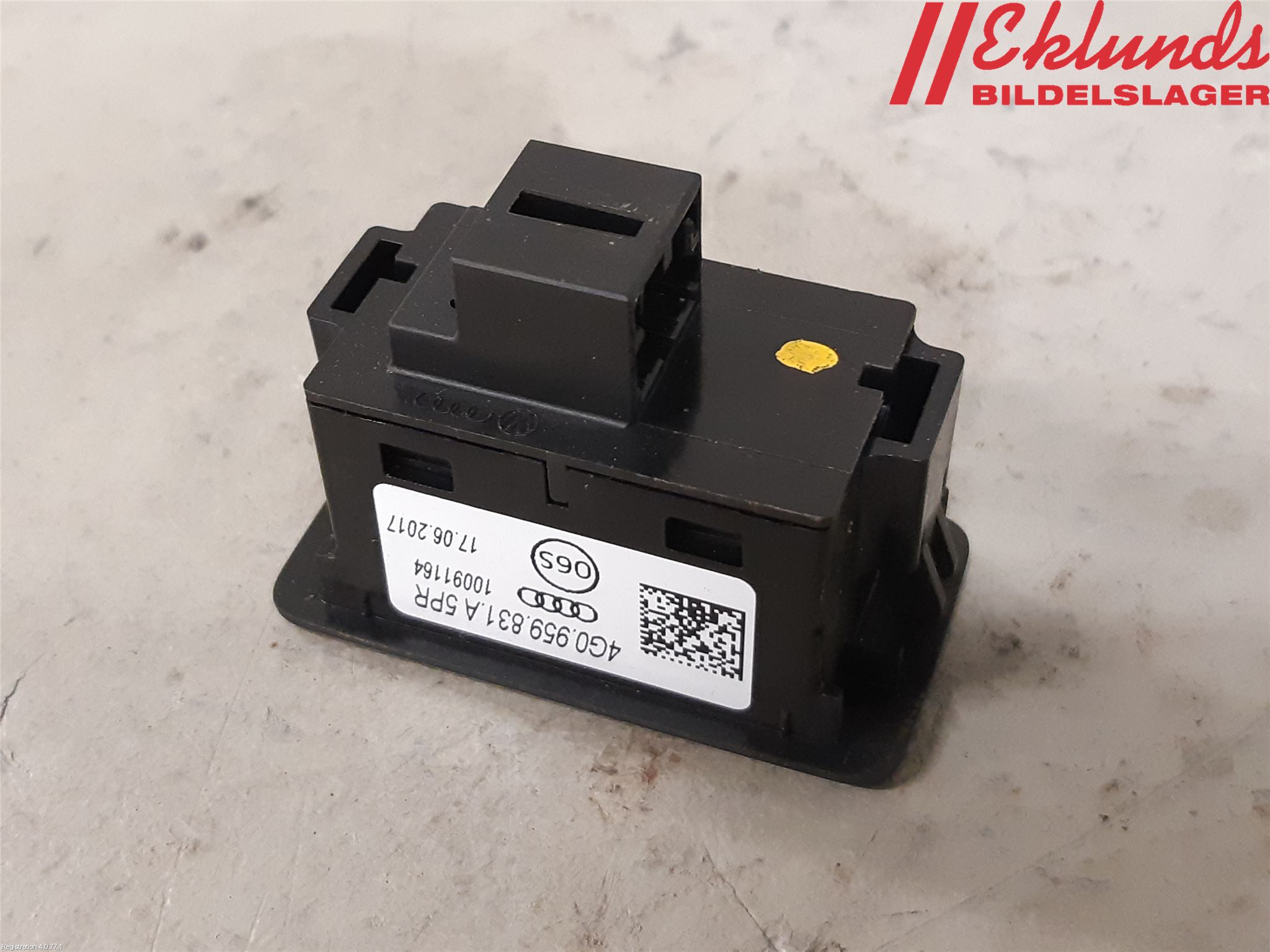 Audi A6/S6 4G 11-18 Strömställare Baklucka