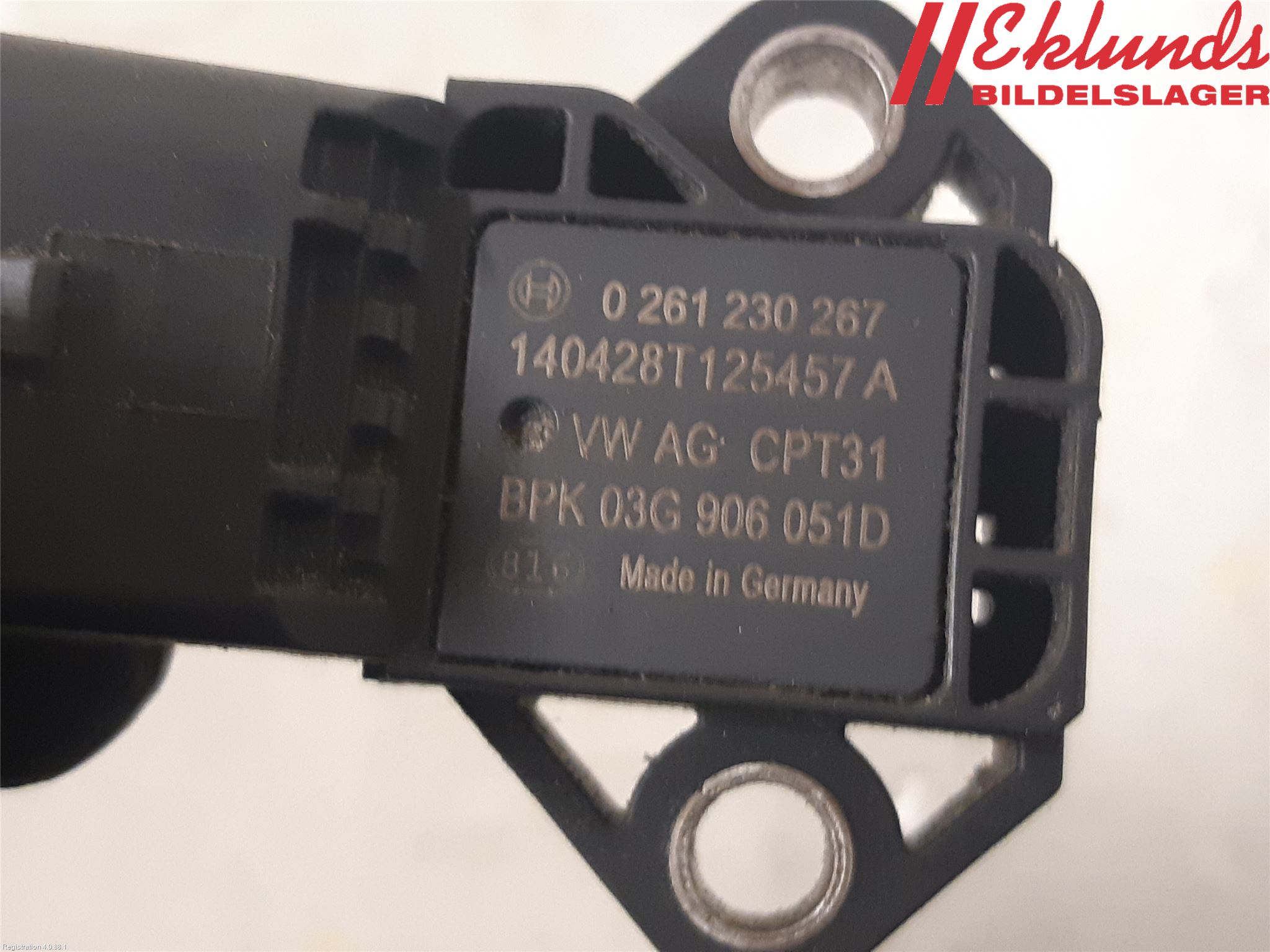 Skoda FABIA 07-14 Givare Laddluftstryck