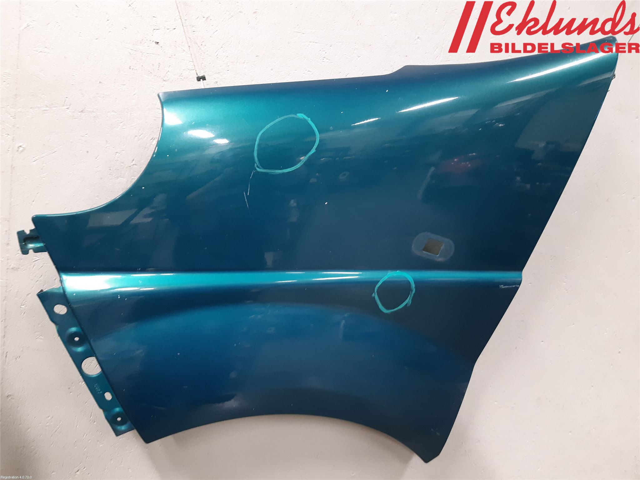 Opel VIVARO 01-14 Skärm Fram Vänster