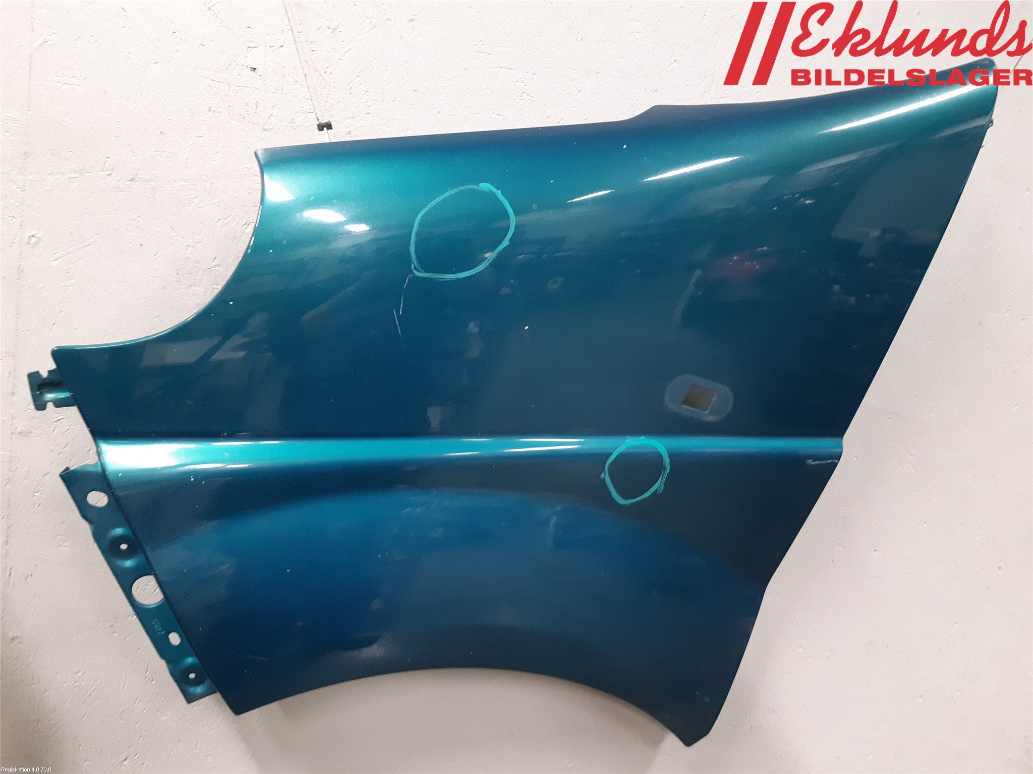 Opel VIVARO 01-14 Skärm Fram Vänster