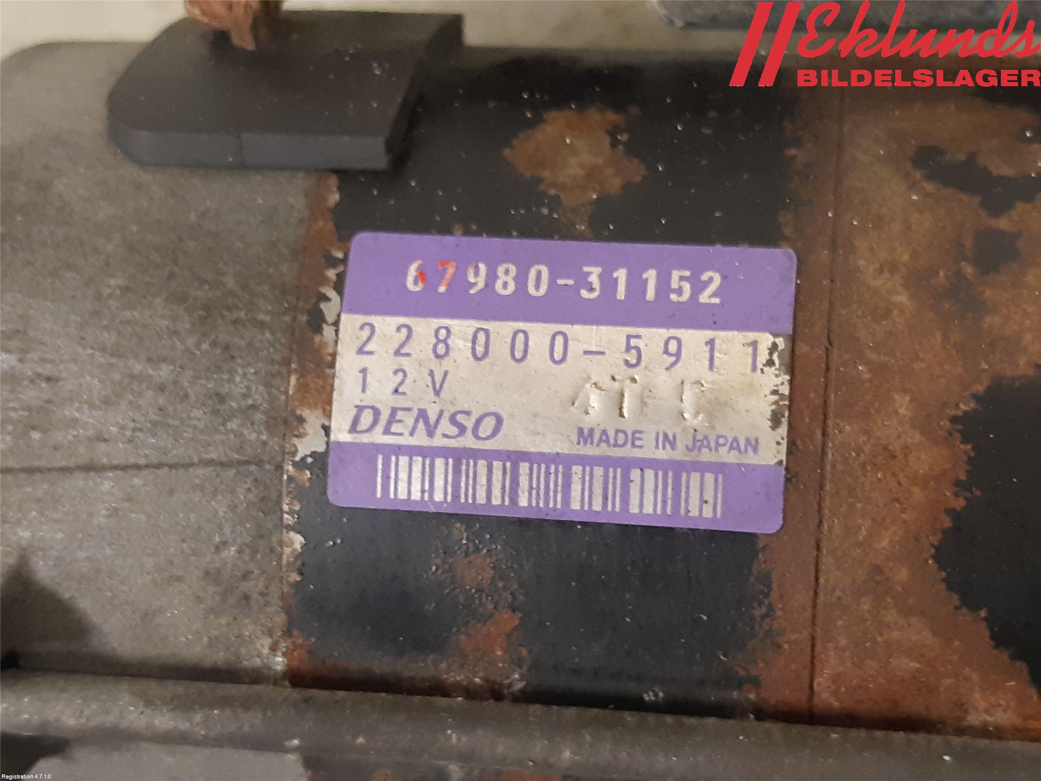 Mopedbil Aixam AIXAM CROSSOVER Startmotor Diesel