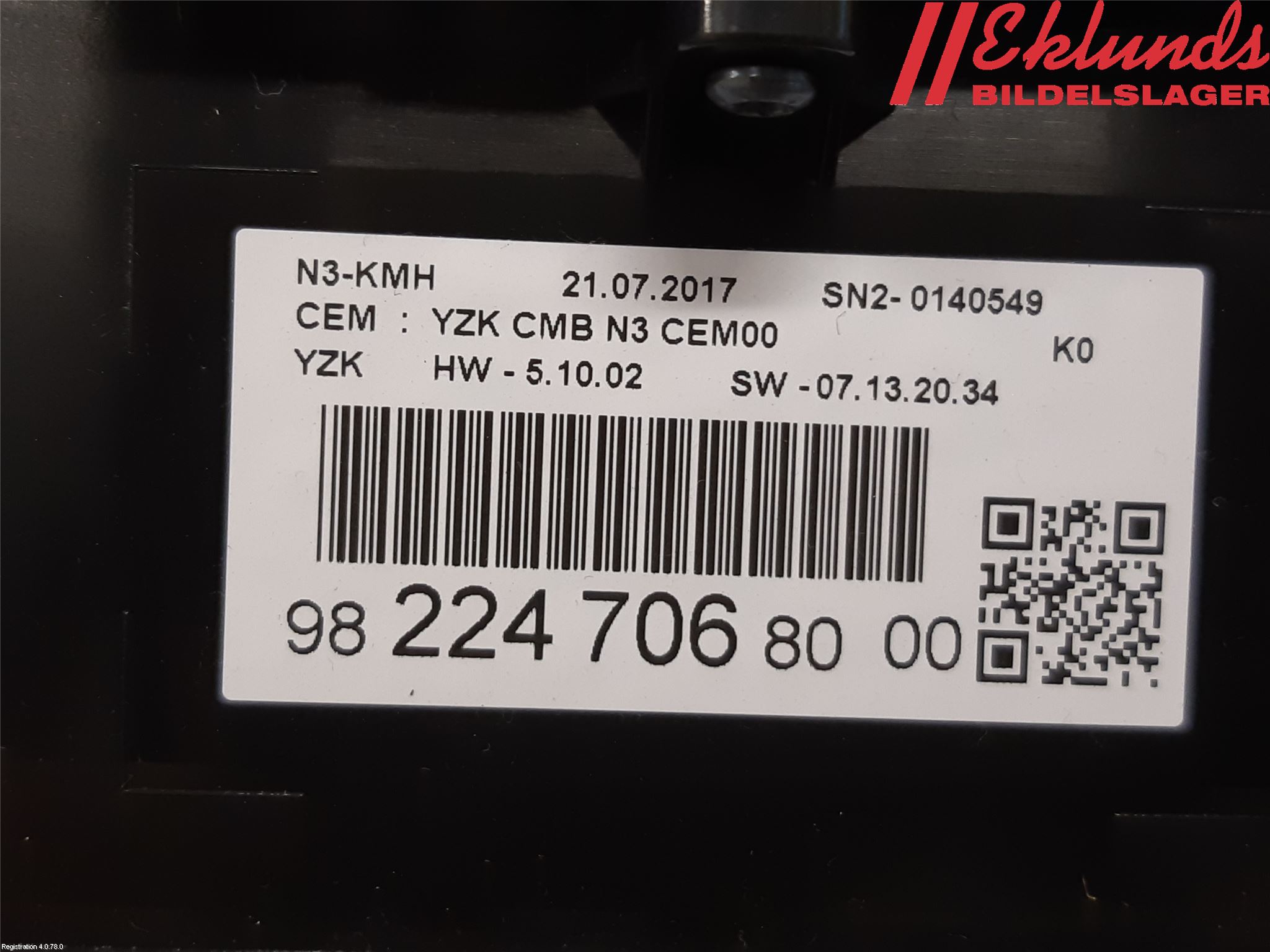 Toyota PROACE II 16- Instrument Komb