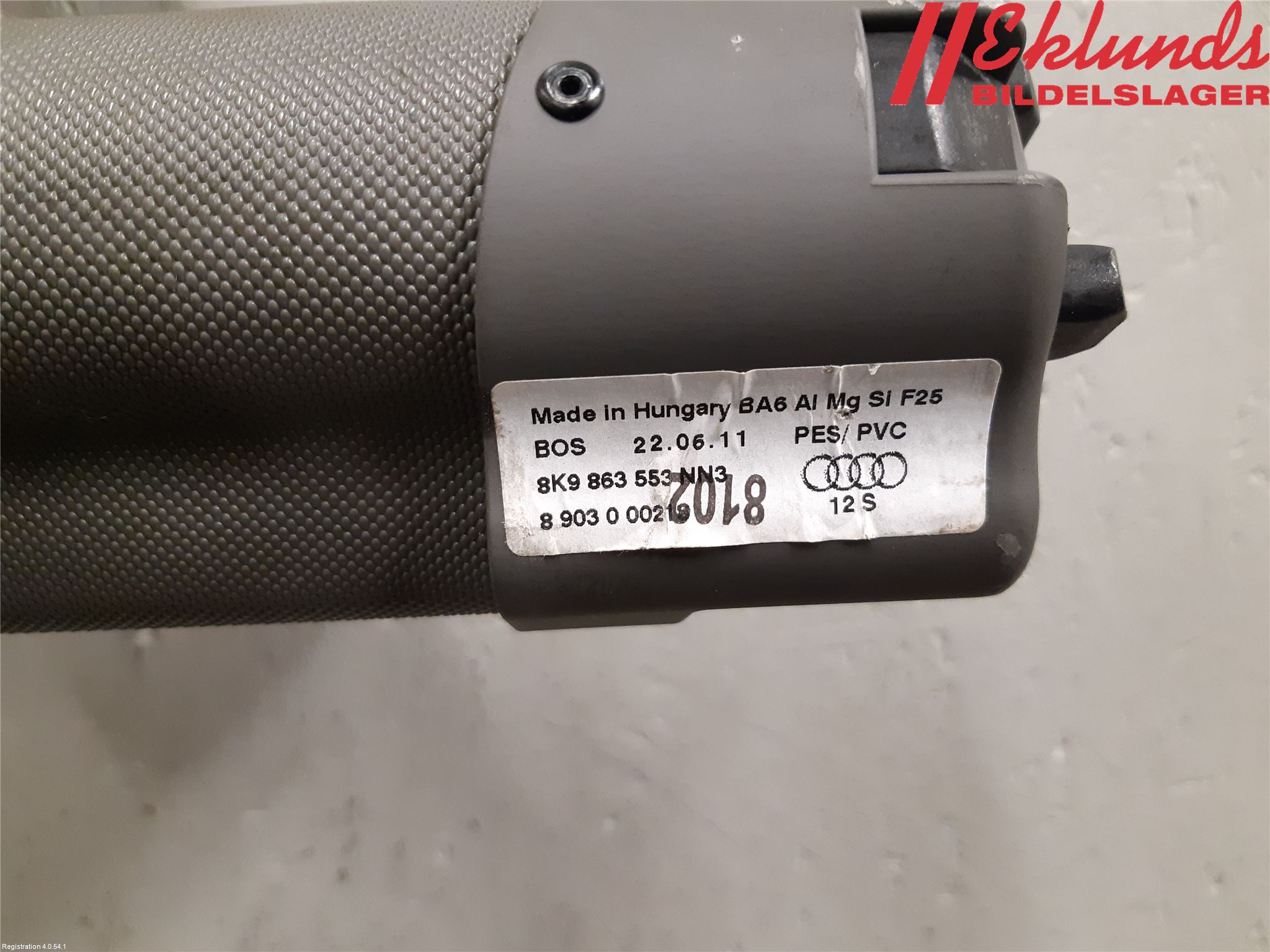 Audi A4/S4 08-11 Insynskydd