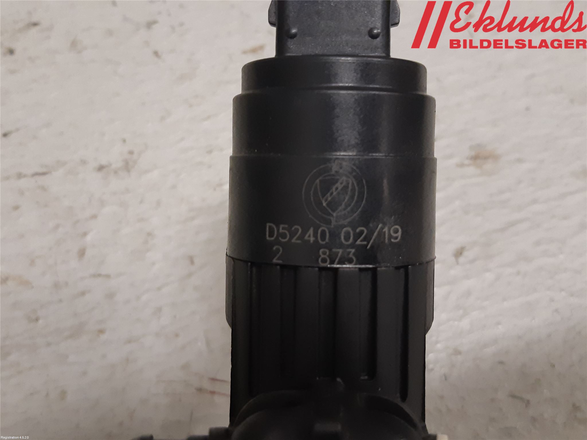 Fiat 500X 15- Spolarpump Vindruta