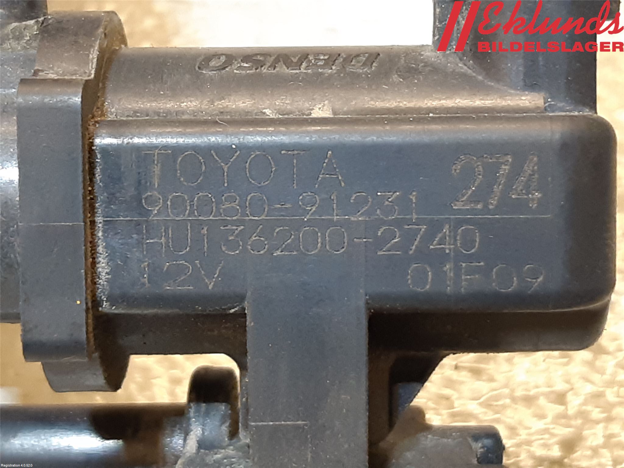 Toyota AVENSIS 03-06 Vakuumventil