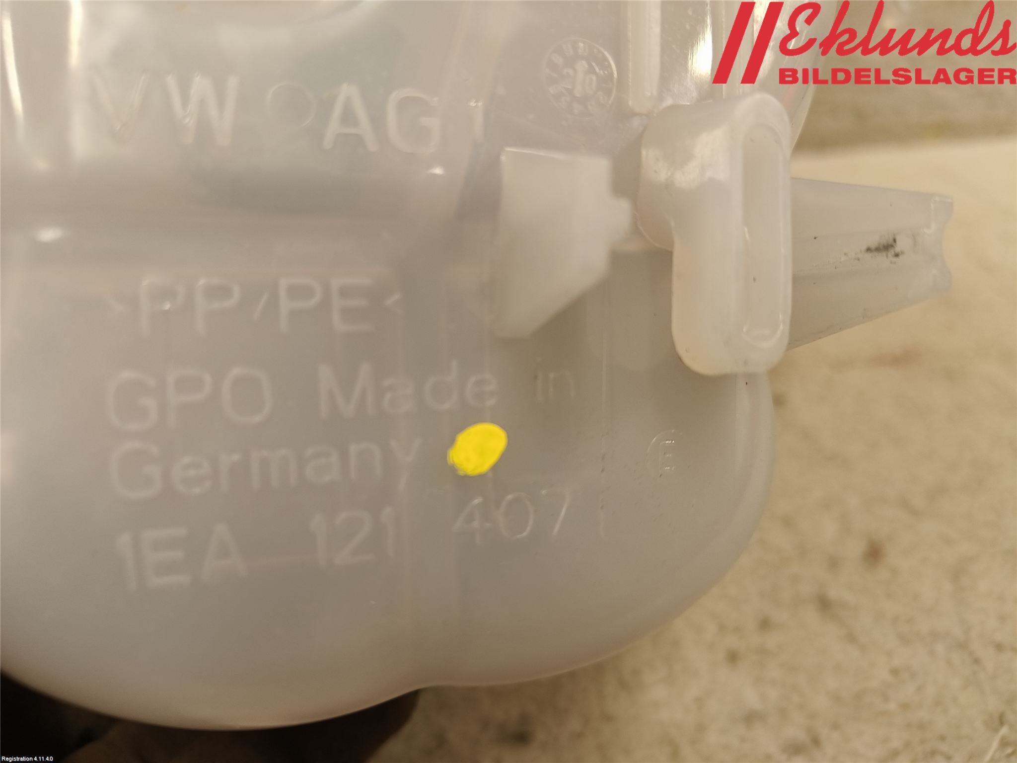 Volkswagen VW ID.3 21- Expansionstank