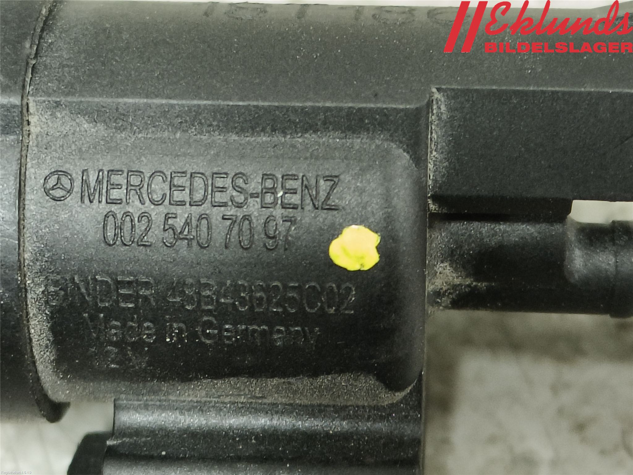 Mercedes-Benz MB C-KLASS (W205) 14-21 Vakuumventil
