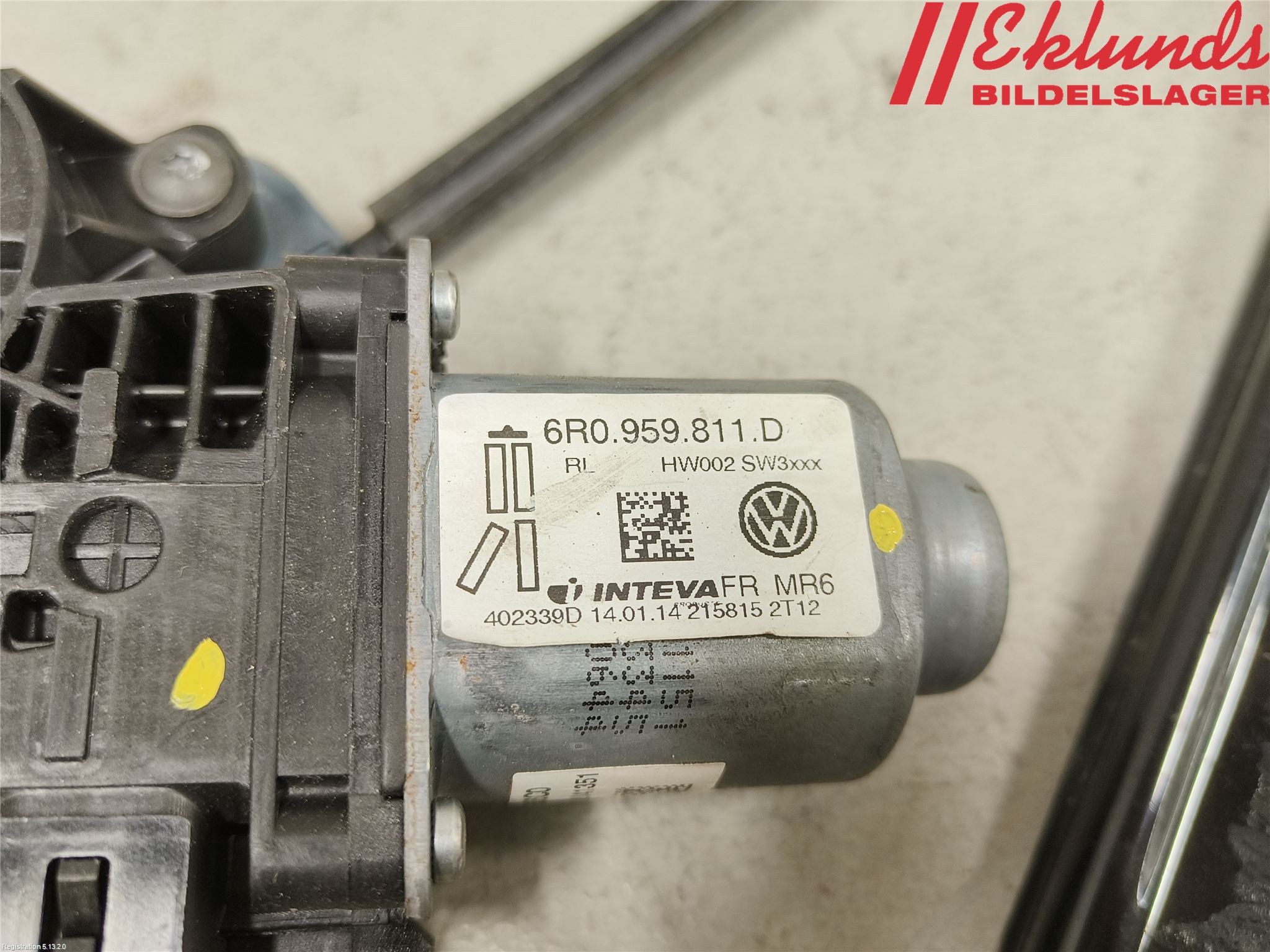 Volkswagen VW AMAROK 2H 10-22 Fönsterhiss El Kompl