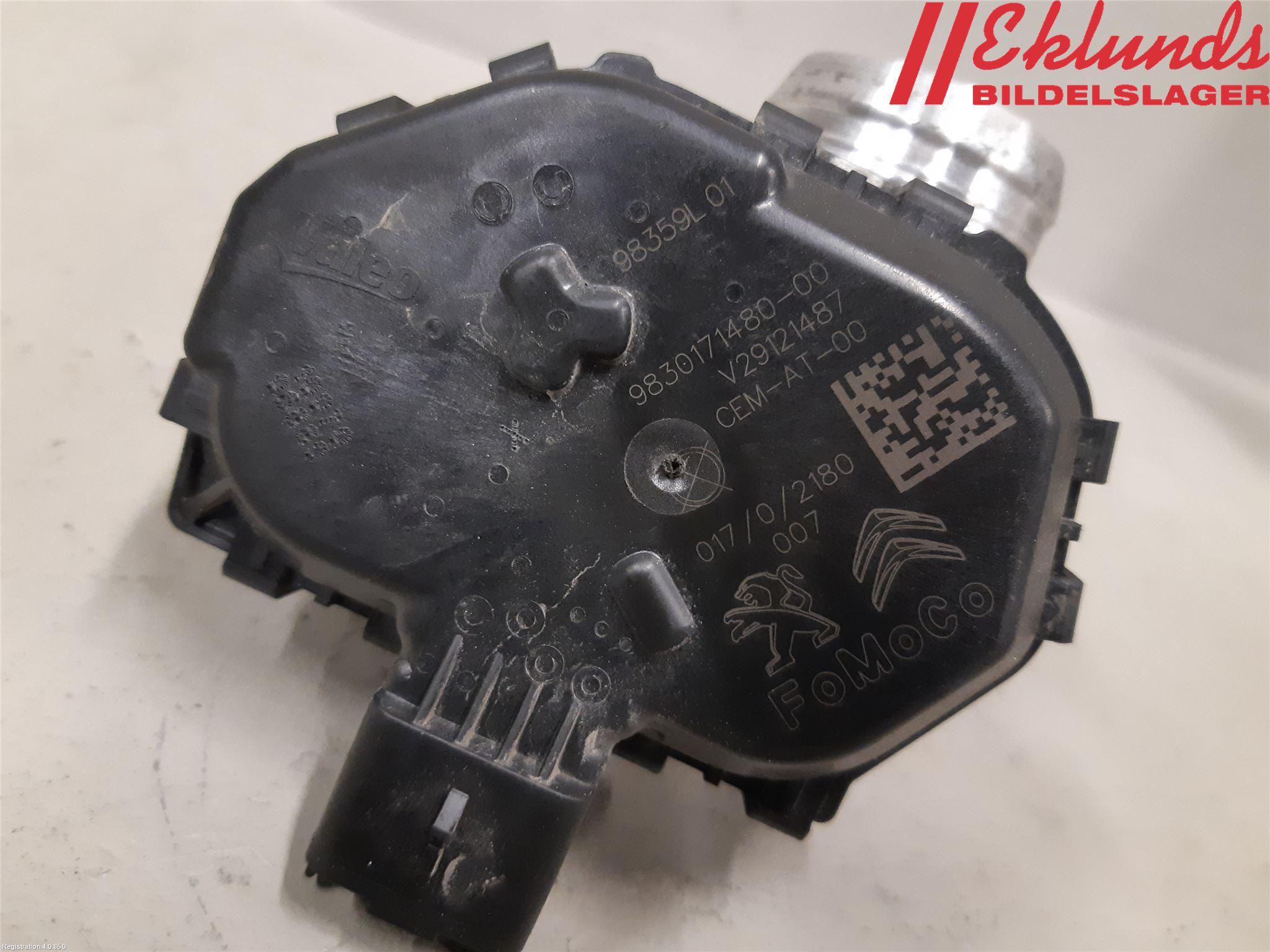 Peugeot PARTNER/E-PARTNER 19- Injspjällhus