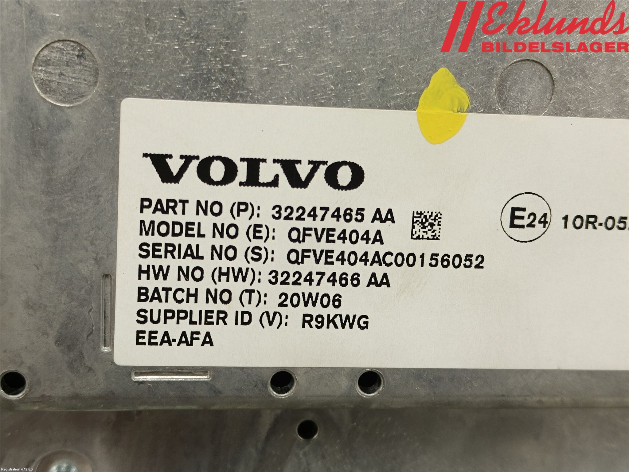 Volvo V60 CROSS COUNTRY 19- Bildskärm