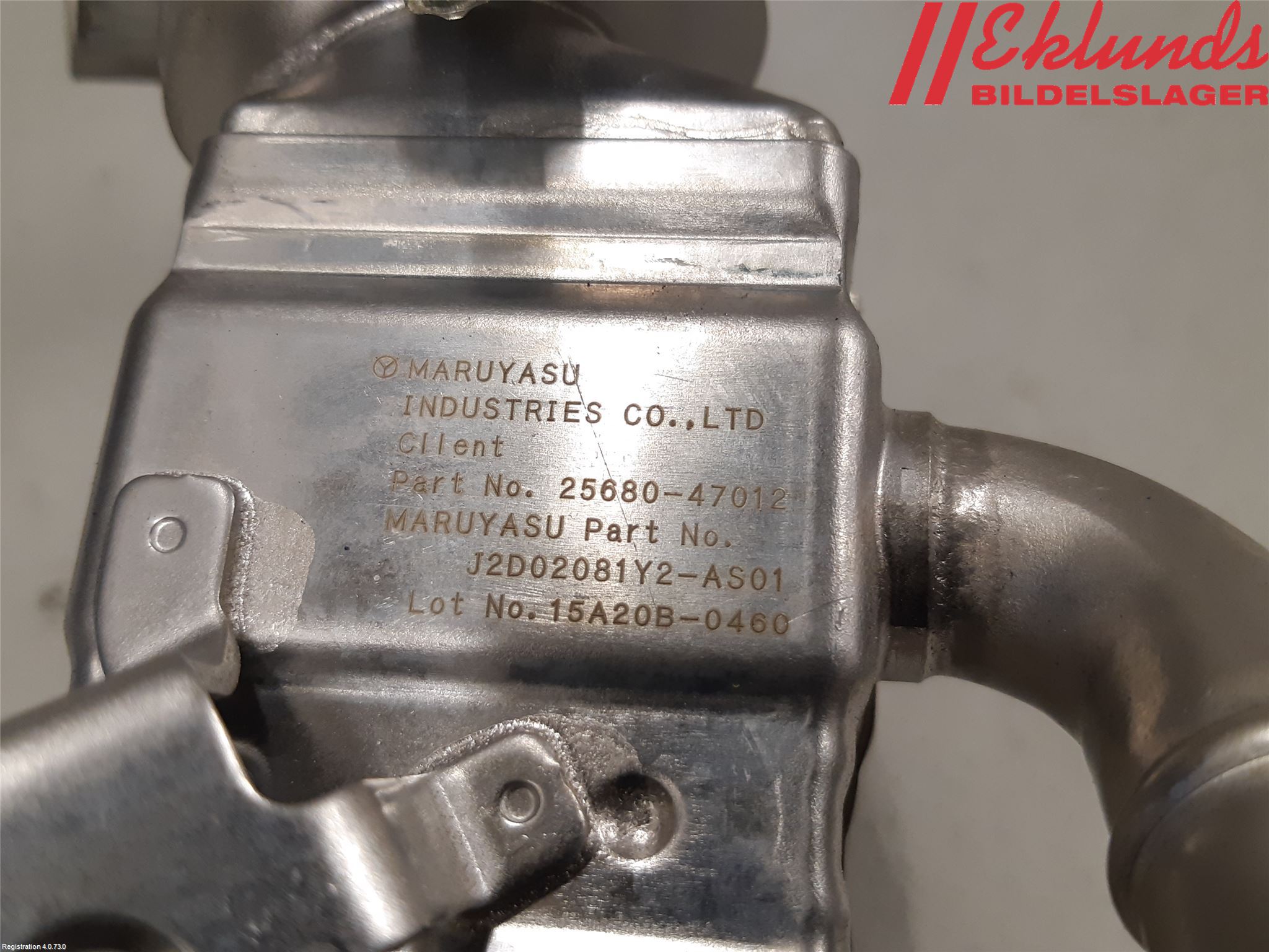 Toyota YARIS XP130 15-20 Egr Ventil