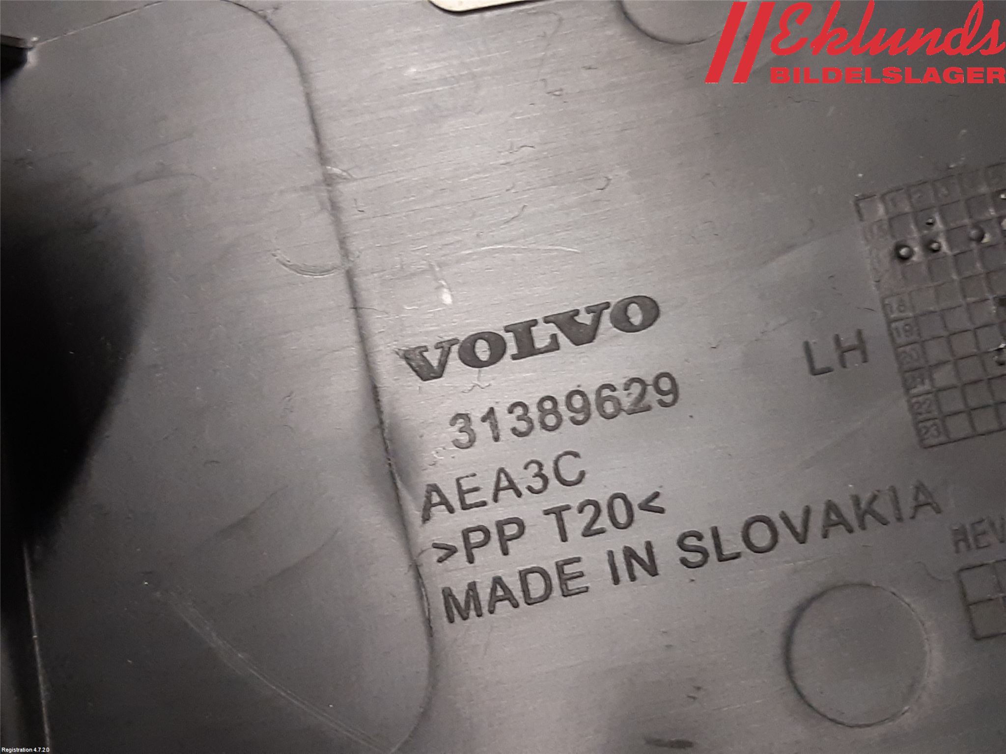 Volvo XC90/RECHARGE 16- Inr Tunnelfack