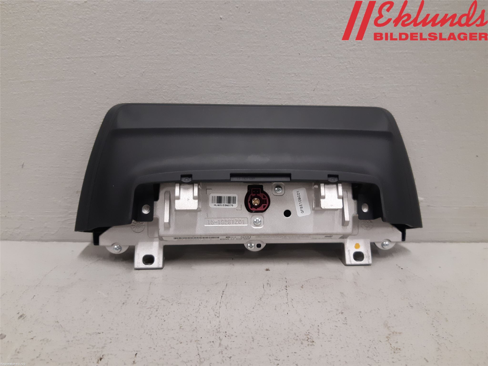 BMW 3 F30/F31/F80 12-19 Kontrolldisplay