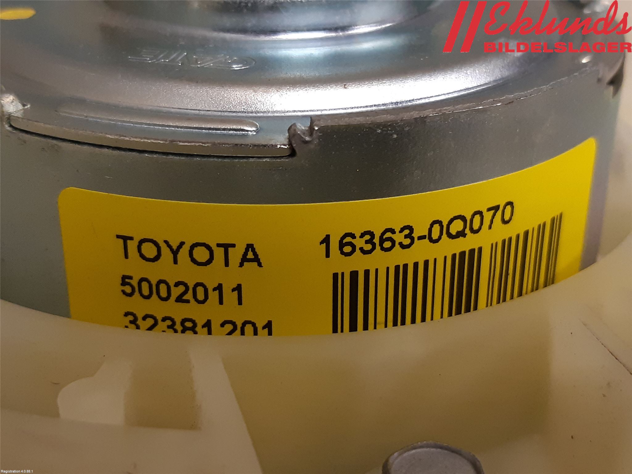 Toyota AYGO X AB70 22- Kylfläkt El