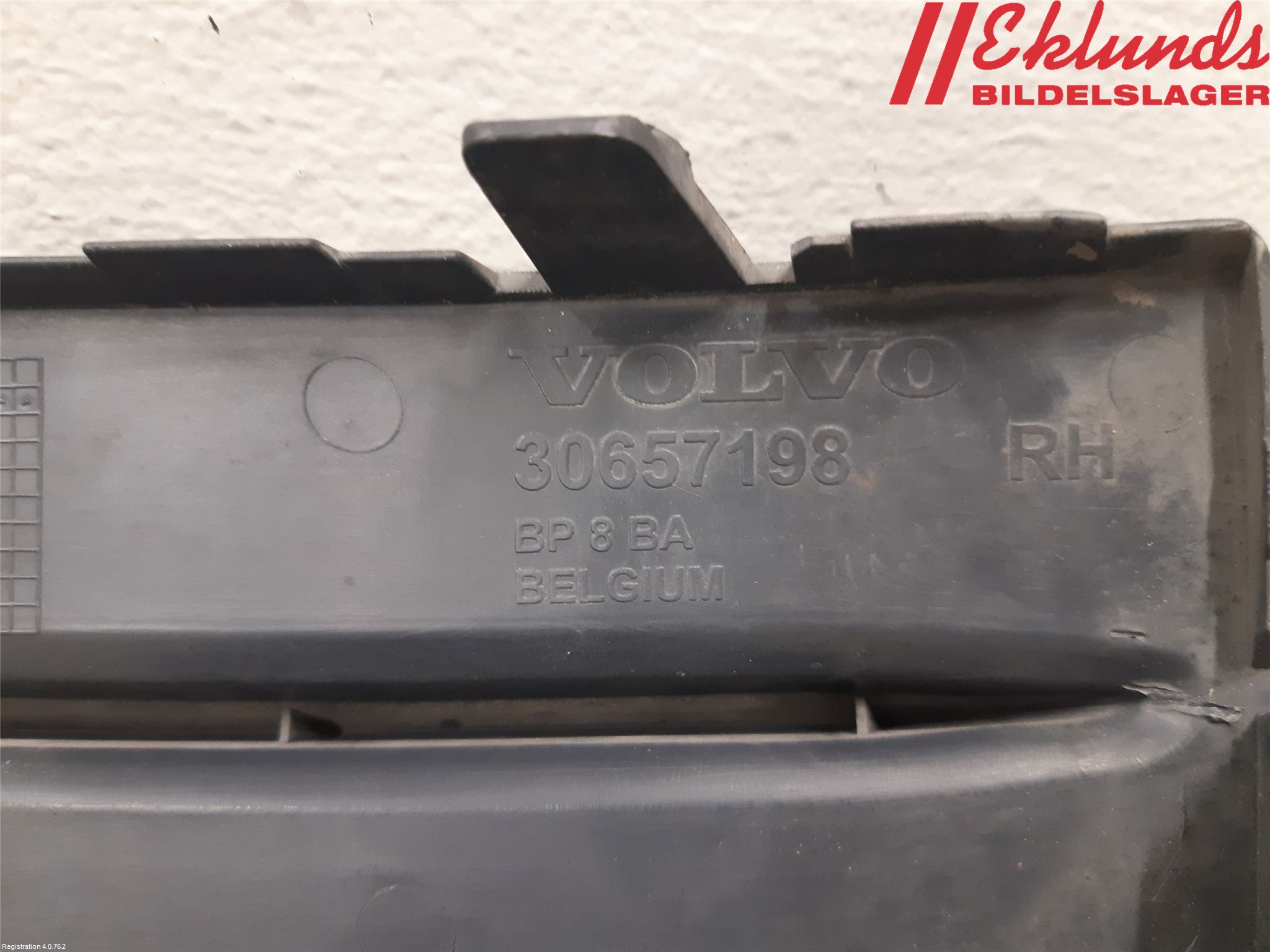 Volvo C30 07-10 Stöt Utfyllnad-List-Grill