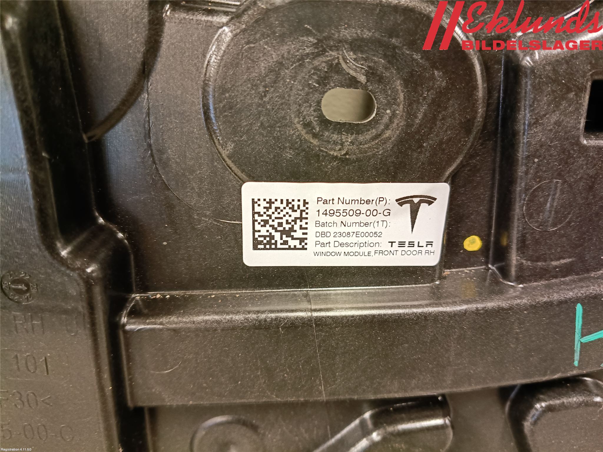 Tesla MODEL Y 21- Fönsterhiss El Kompl