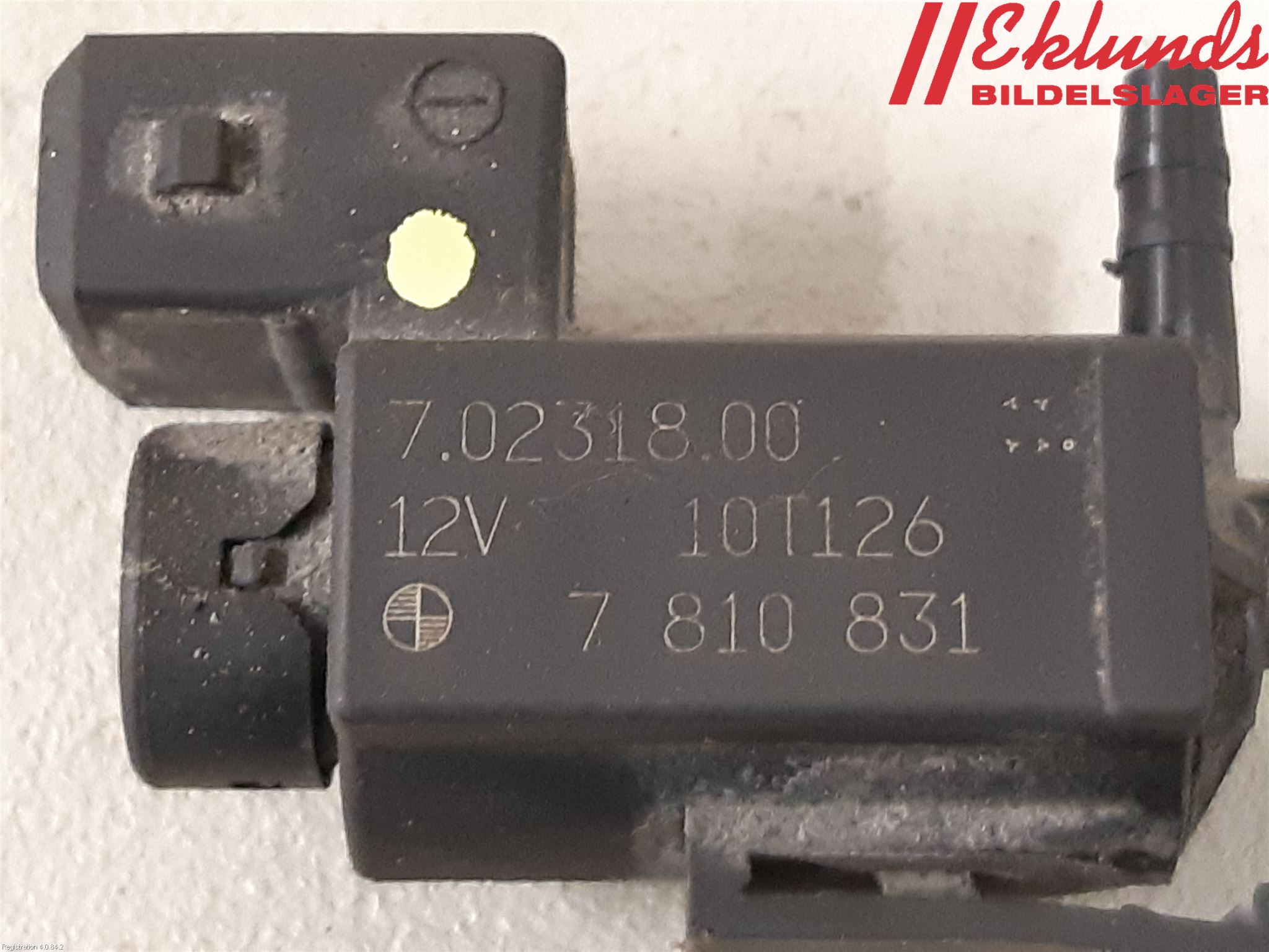 BMW 1 E87/81 5D/3D 03-11 Vakuumventil