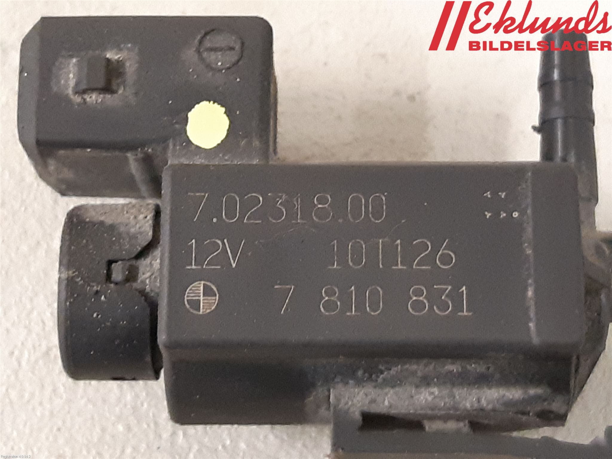 BMW 1 E87/81 5D/3D 03-11 Vakuumventil