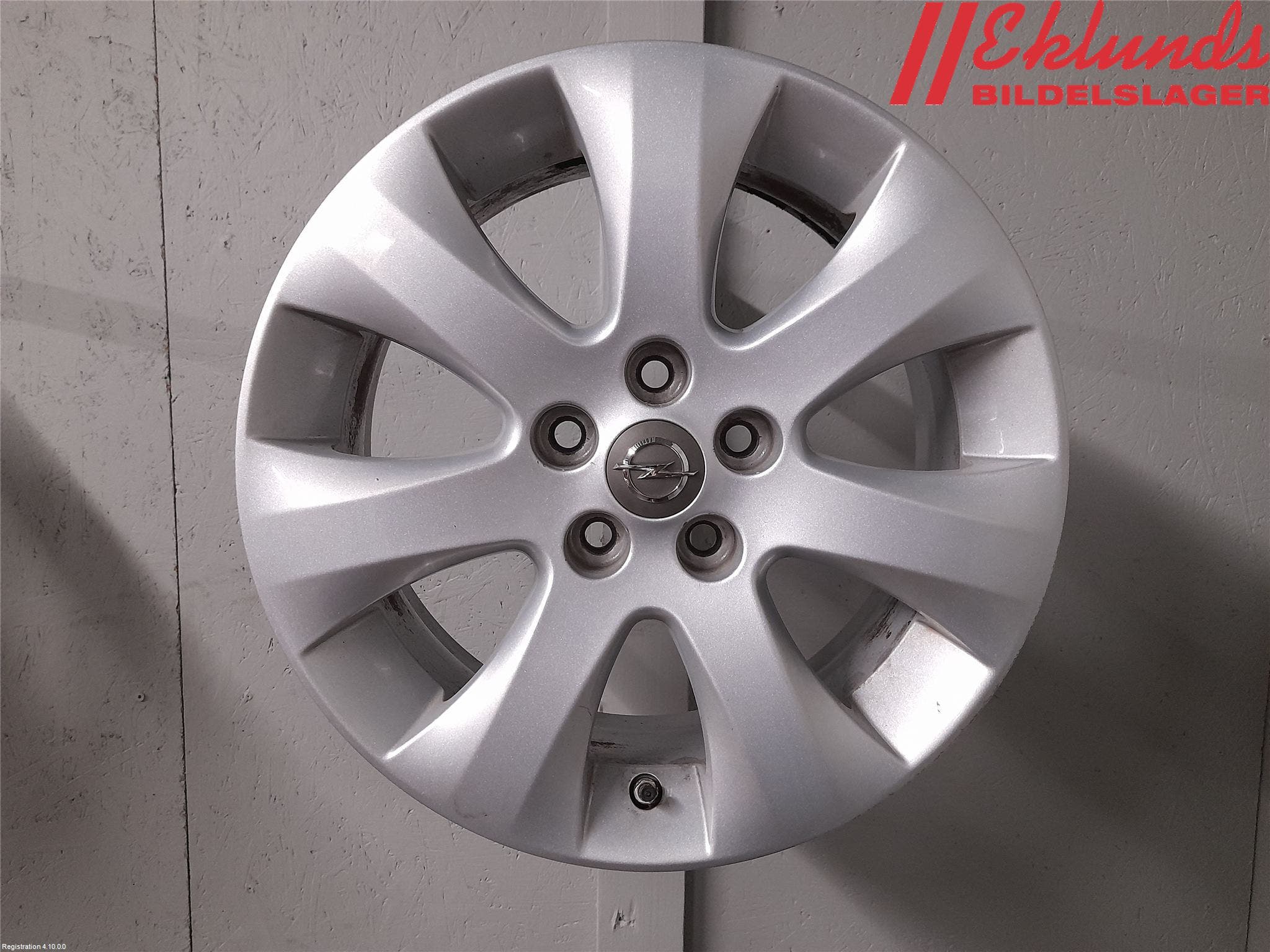 Opel ASTRA J 10-15 Fälgsats Aluminium