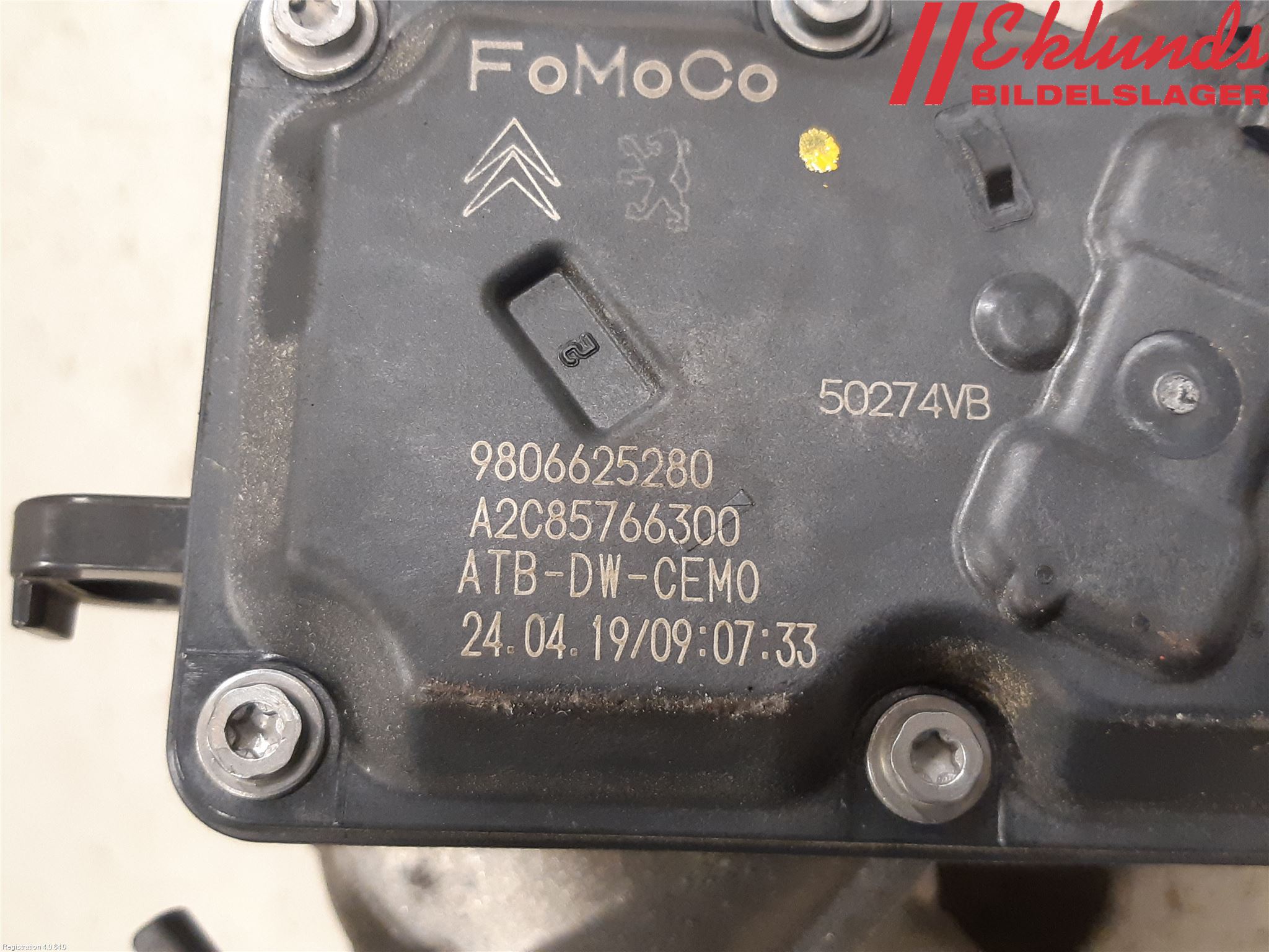 Toyota PROACE II 16- Injspjällhus