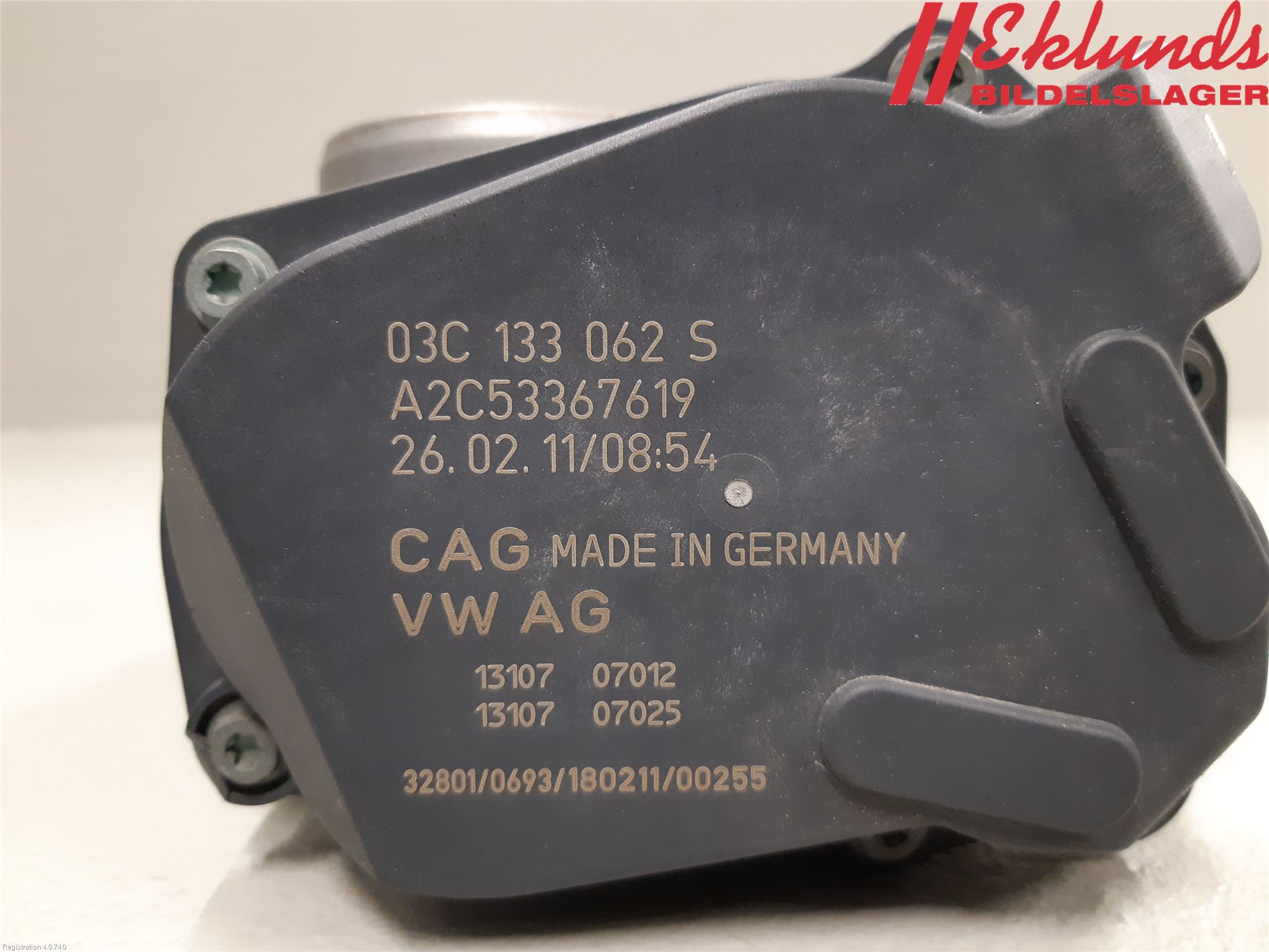 Volkswagen VW POLO 10-17 Injspjällhus