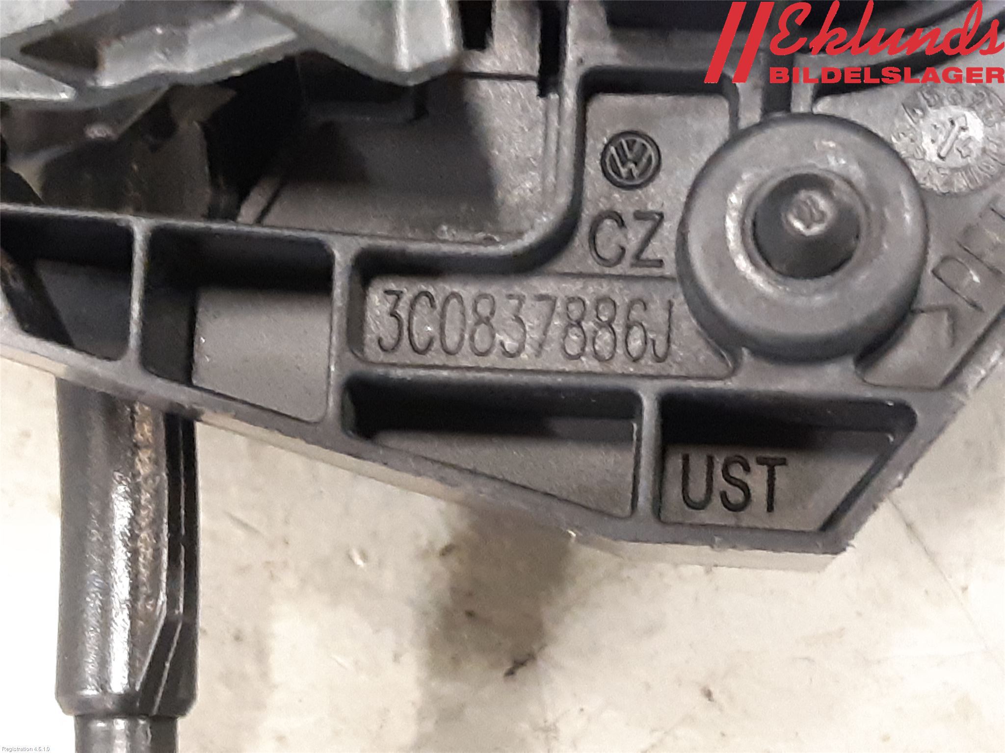Volkswagen VW PASSAT 11-14 Dörrhandtag Yttre Hö