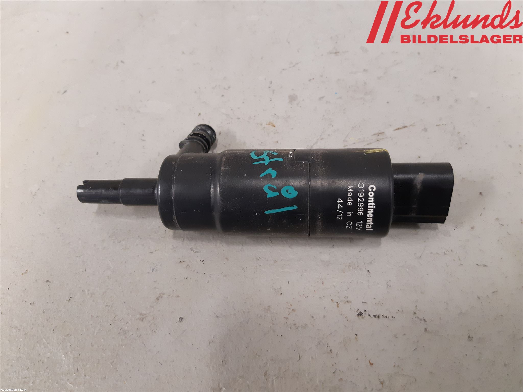 Kia CEED 12-18 Spolarpump Högtryck