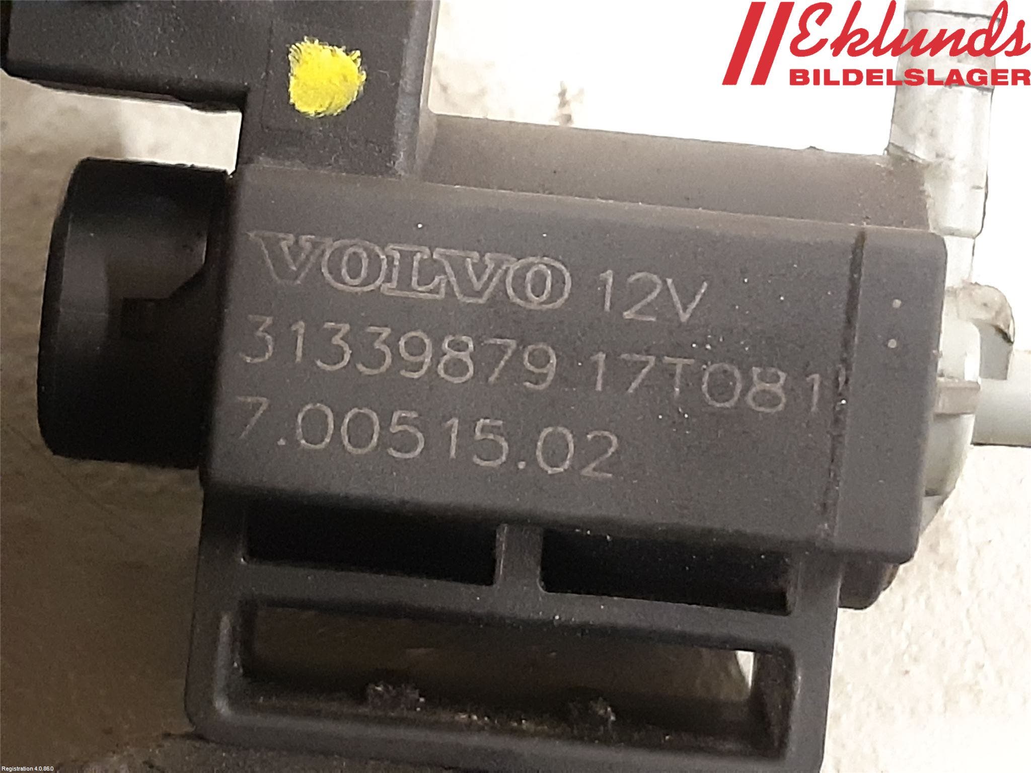 Volvo V40 12-19 Vakuumventil