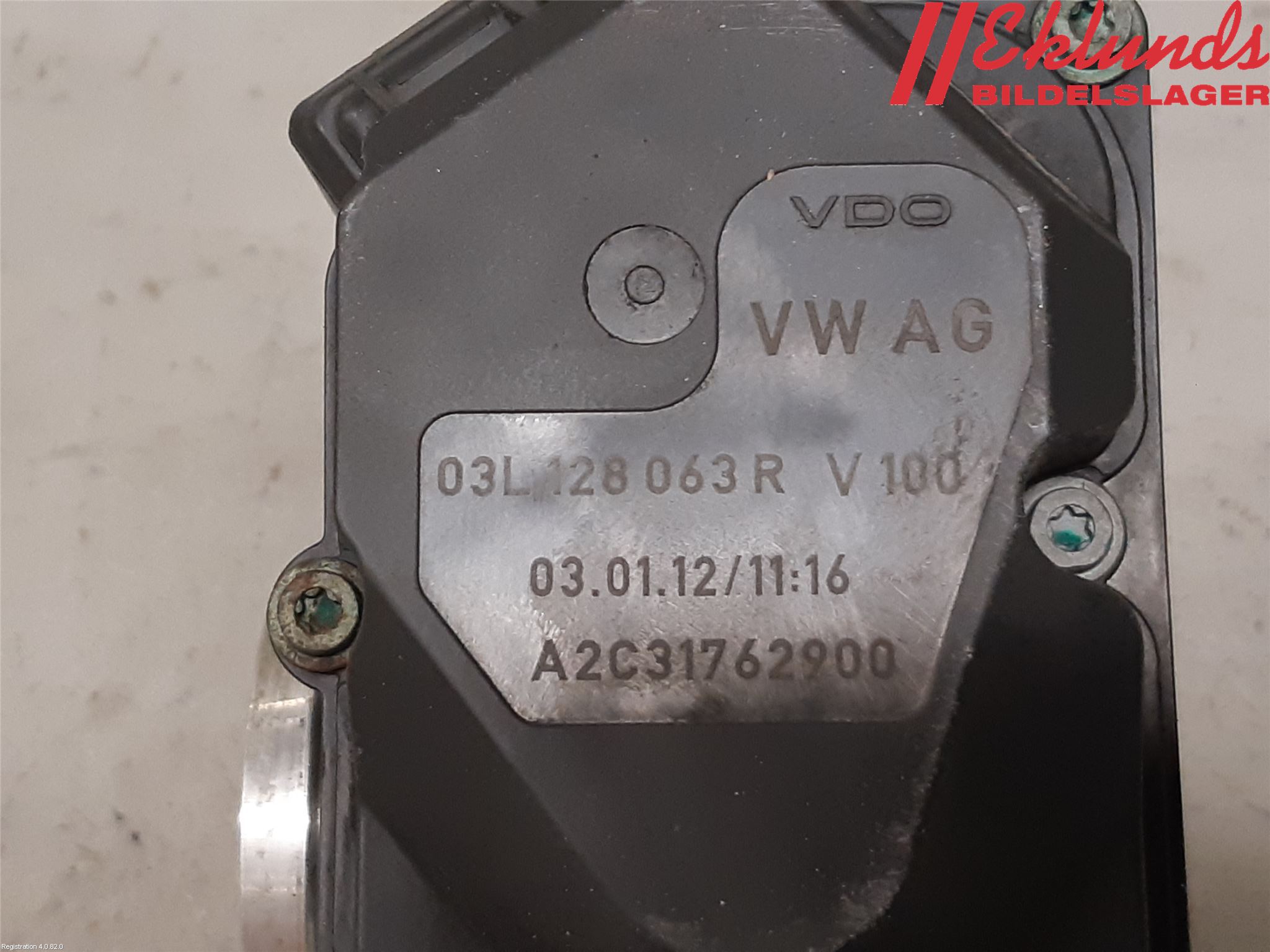 Volkswagen VW PASSAT 11-14 Injspjällhus