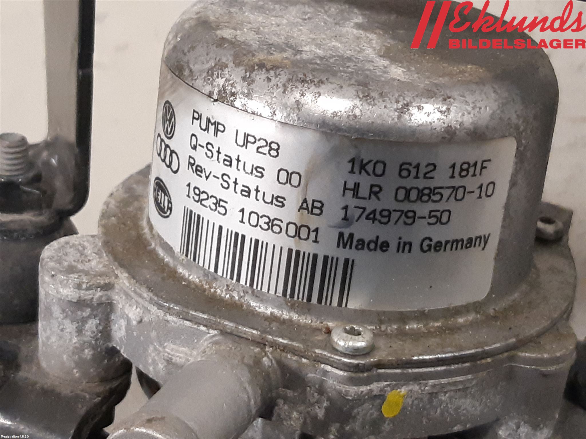 Volkswagen VW T-CROSS 19- Vakuumpump