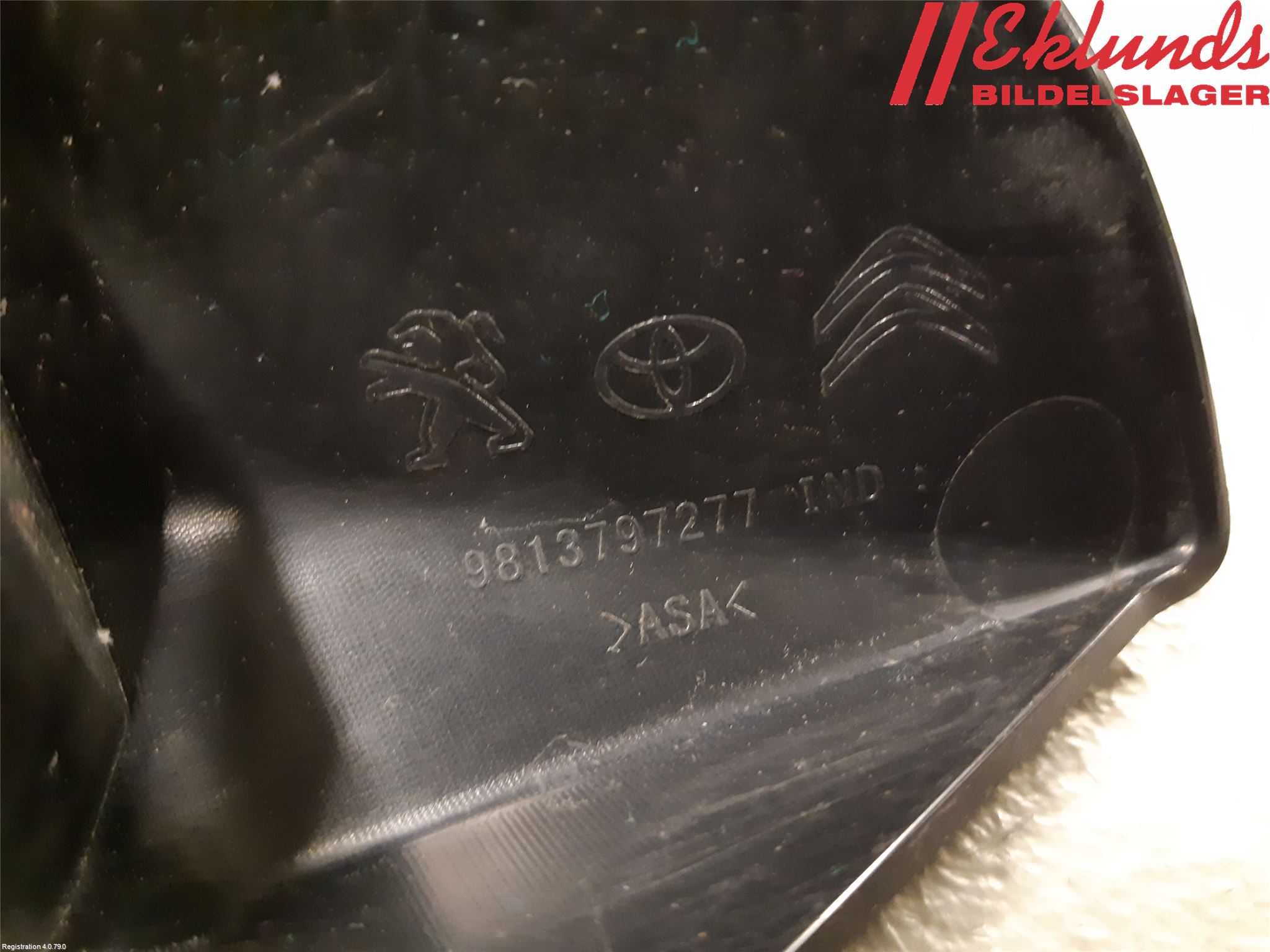 Peugeot EXPERT/E-EXPERT 17- Skylt Belysning Fäste