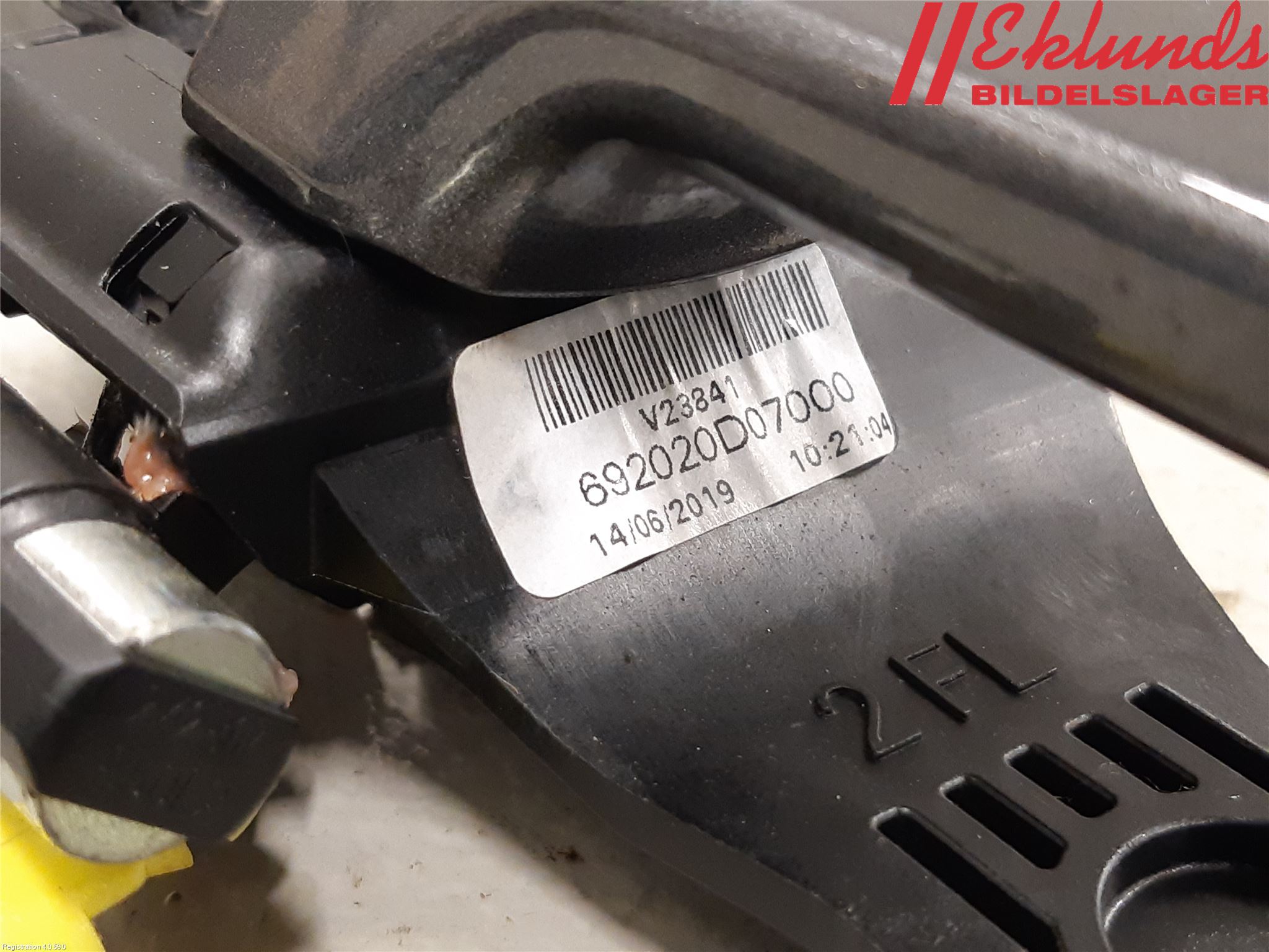 Toyota YARIS XP130 15-20 Dörrhandtag Yttre Vä