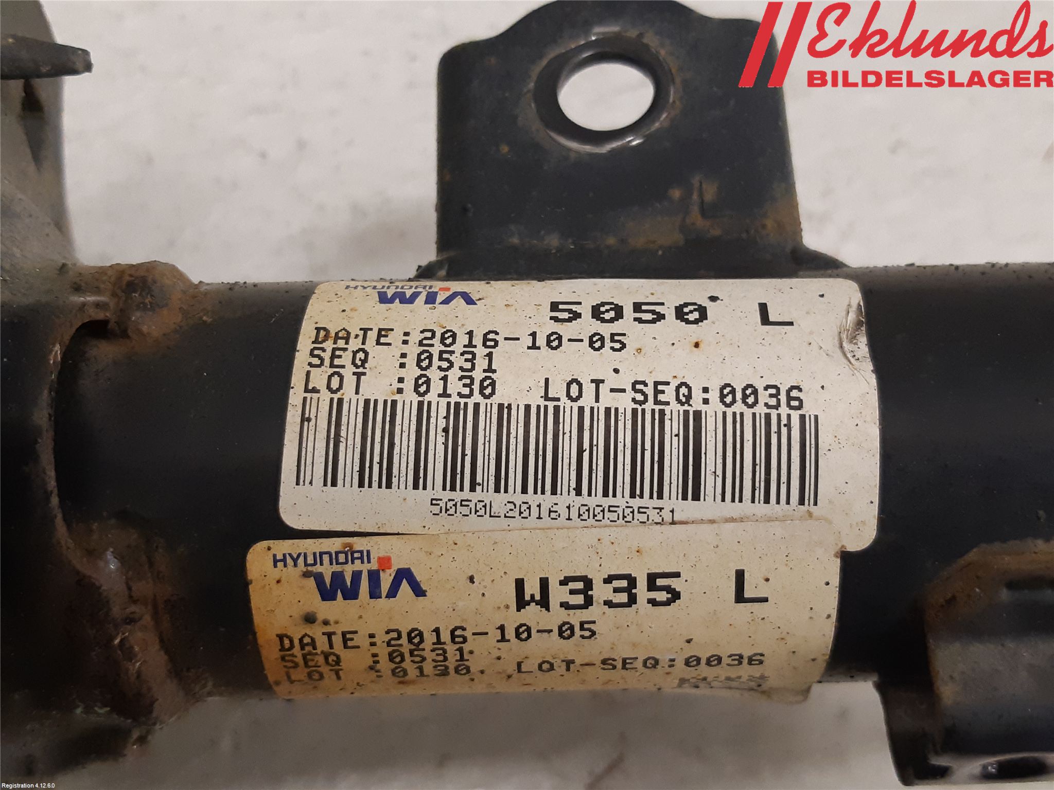 Kia RIO 12-16 Fjäderben Fram Vänster