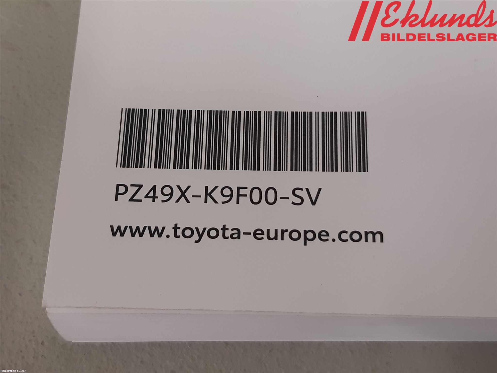 Toyota PROACE CITY 20- Instruktionsbok