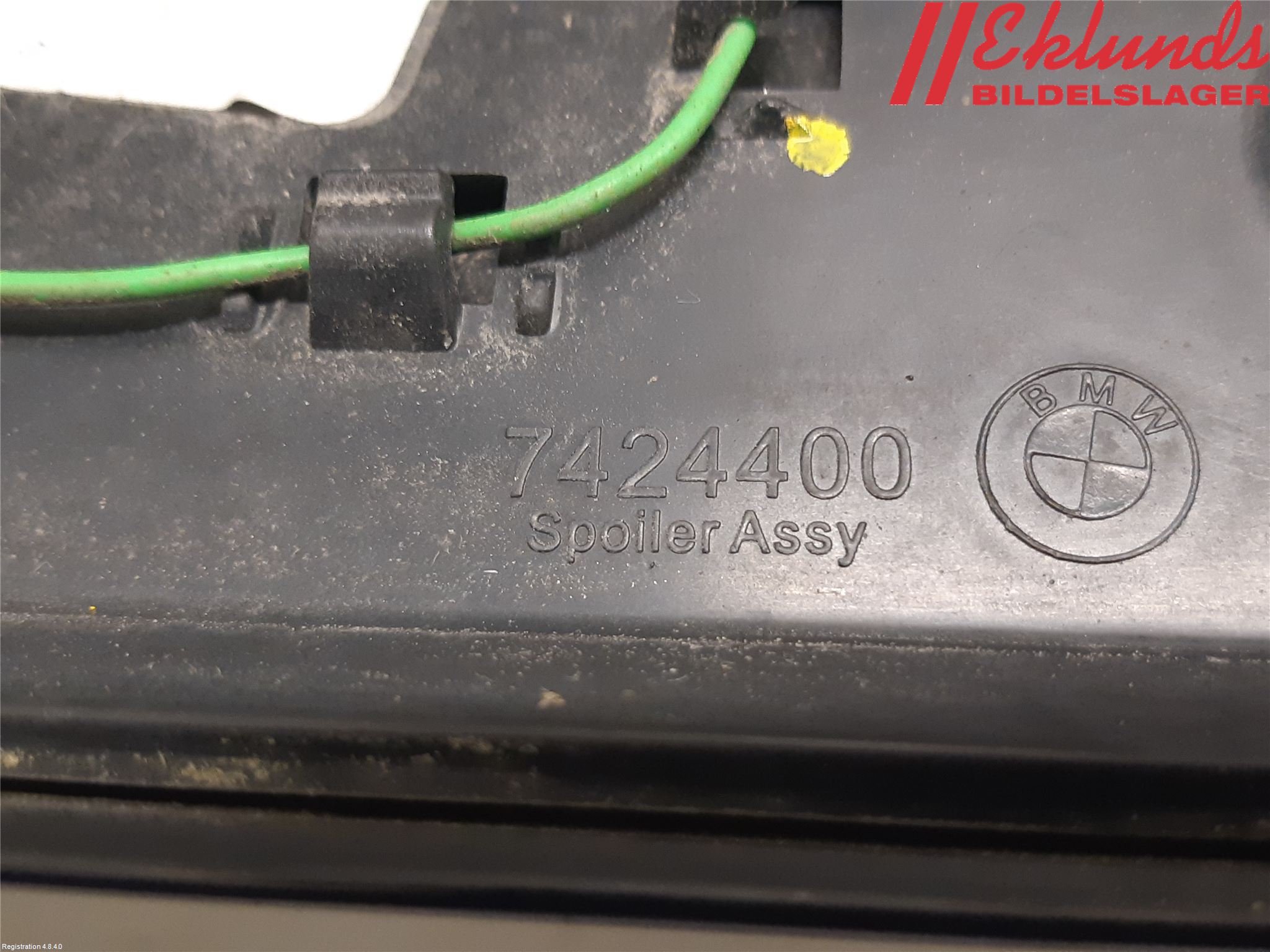 BMW X3 G01 18- Spoiler Baklucka