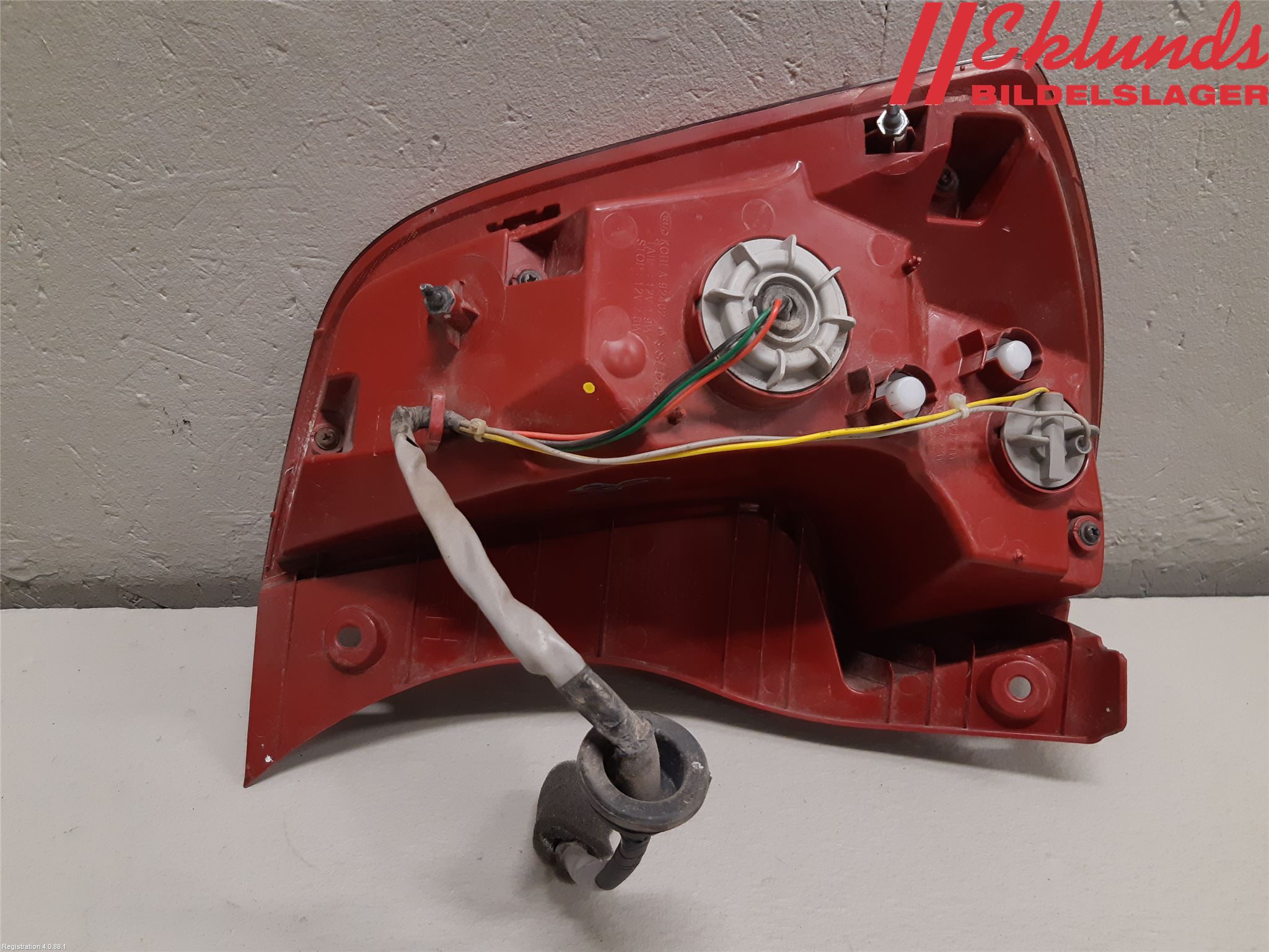 Kia PICANTO 12-17 Bakljus Höger