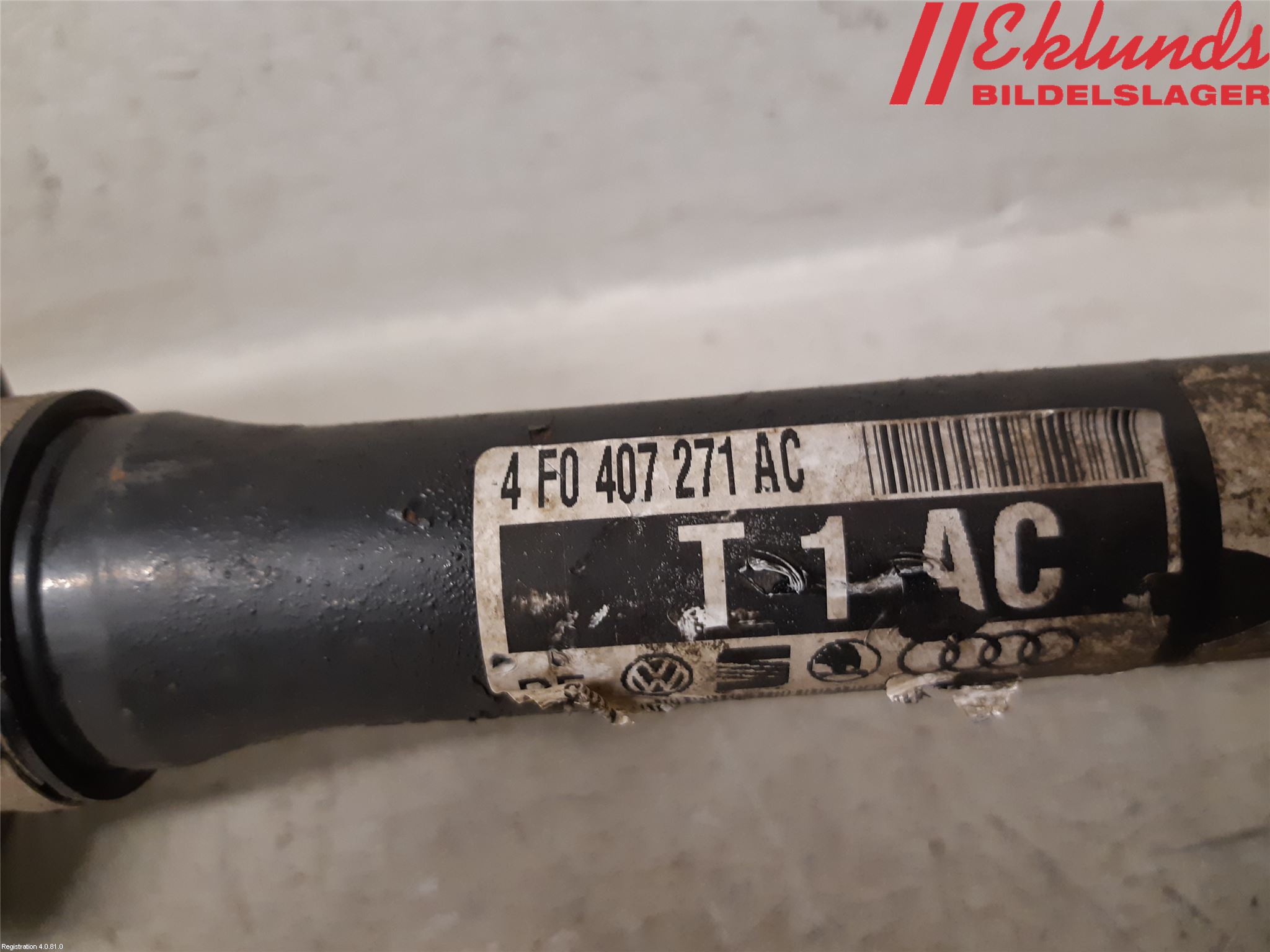 Audi A6/S6     05-11 Drivaxel Fram Vänster