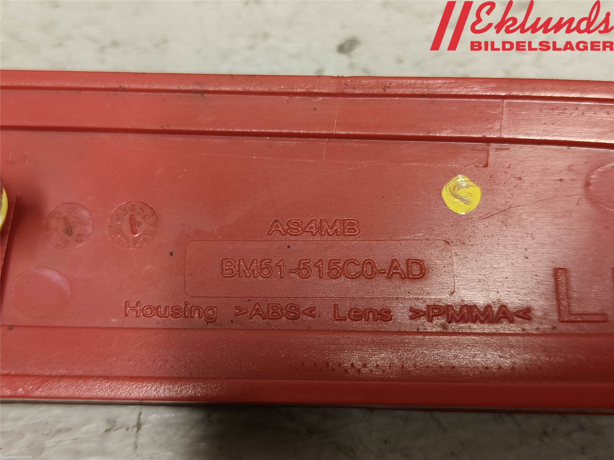 Ford FOCUS 11-14 Dimljus/Reflex Bak