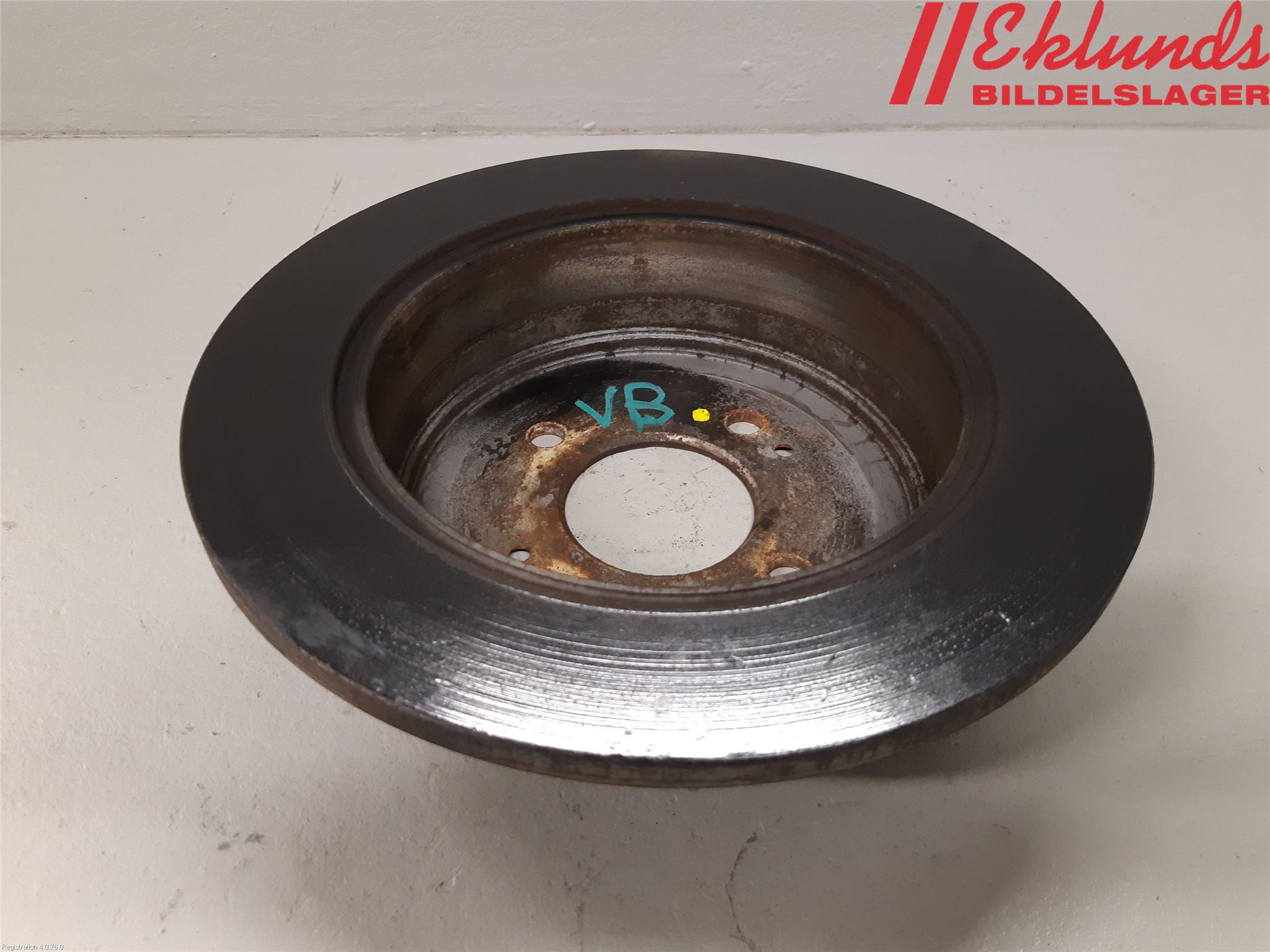 Hyundai i20 PB 09-14 Bromsskiva Bak