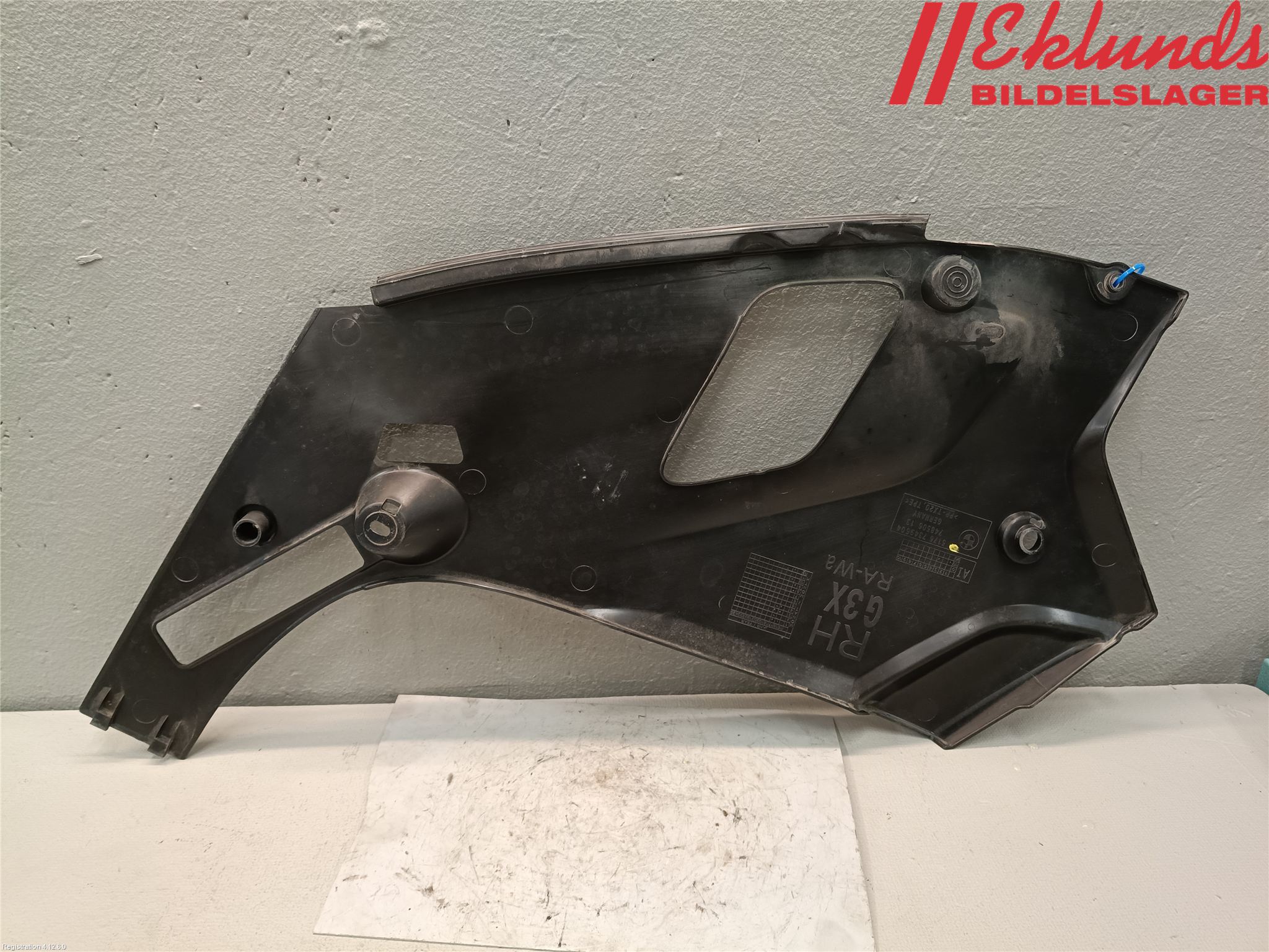BMW 5 G30/G31/F90 17-23 Täckplast Front