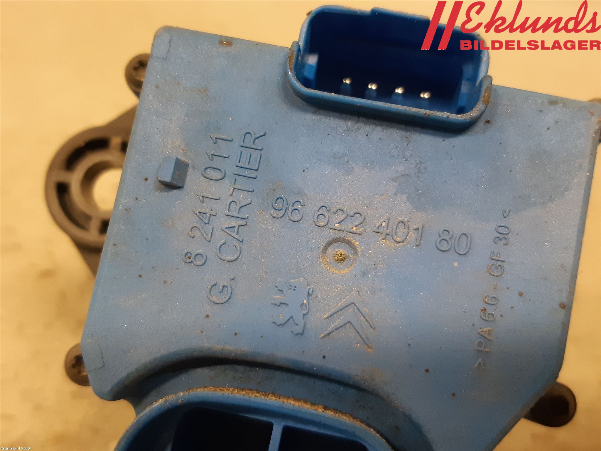 Peugeot PARTNER 08-15 Relä Kylfläkt