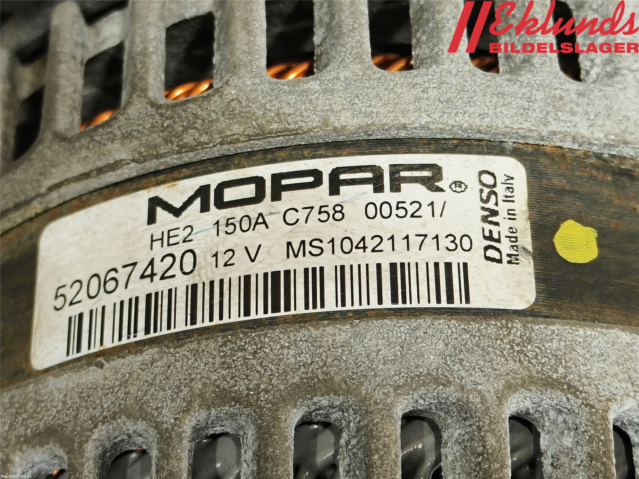 Fiat TIPO/CROSS 16- Generator