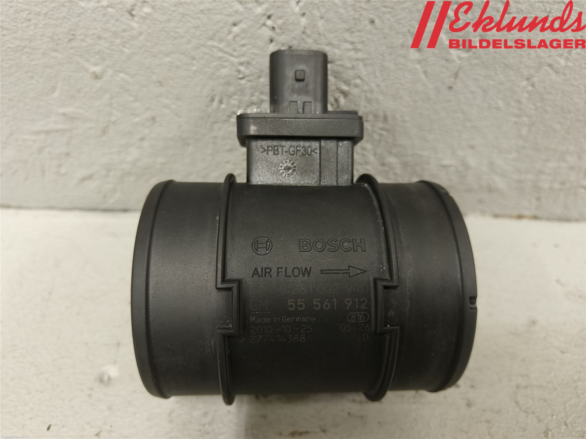 Opel CORSA D 07-14 Injluftmassamätare