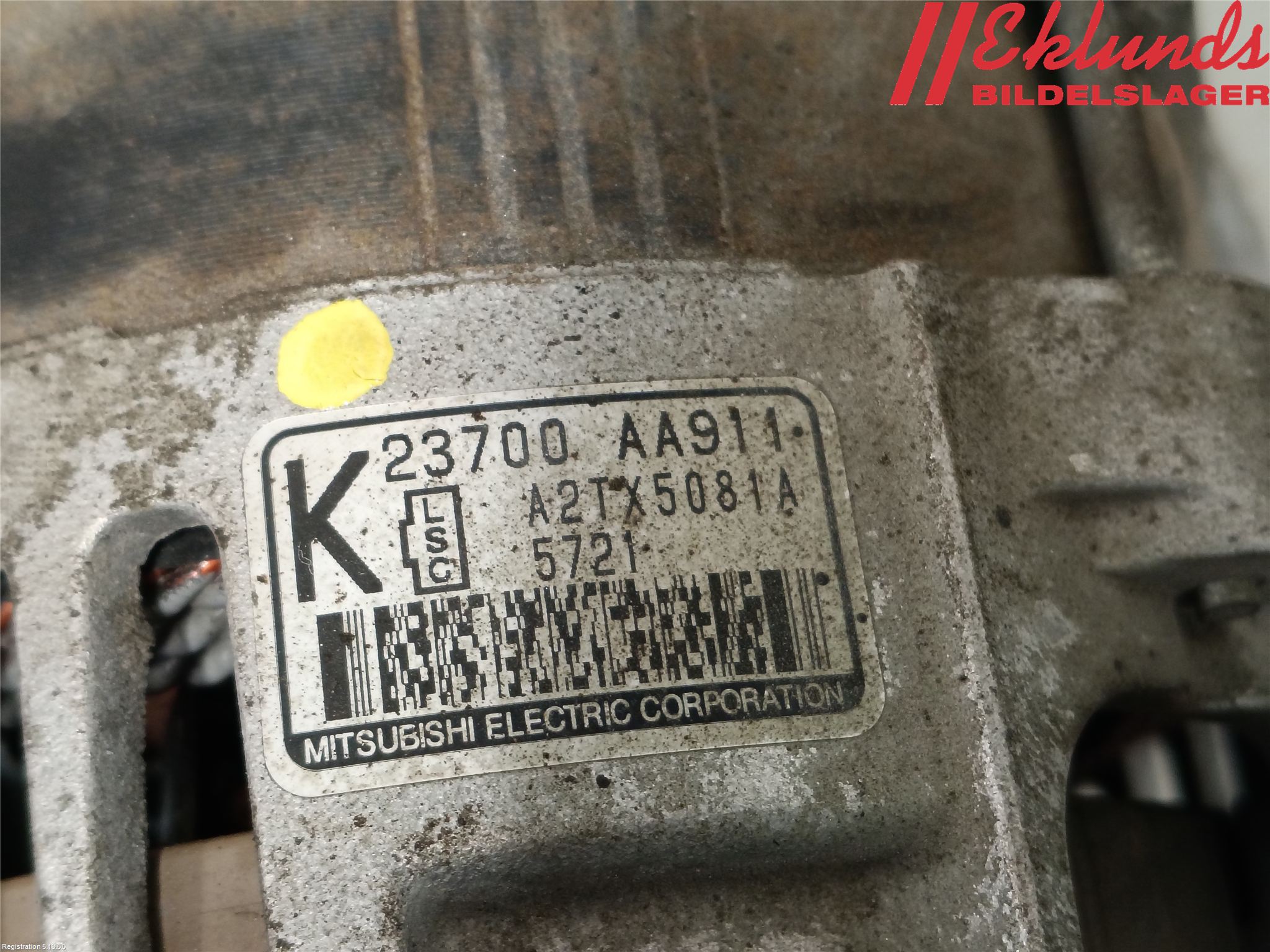 Subaru OUTBACK 15-20 Generator