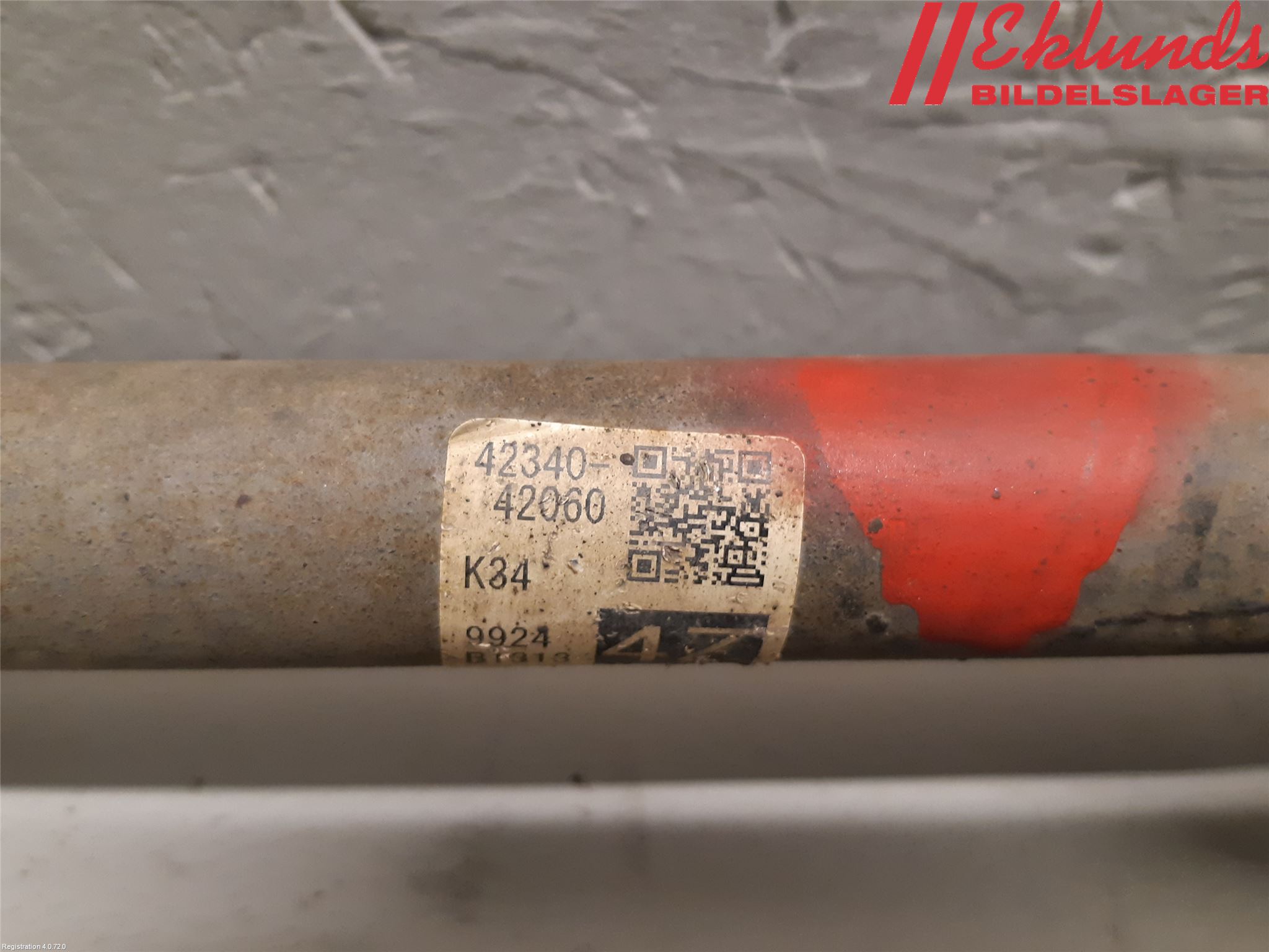 Toyota RAV4 19- Drivaxel Bak Vänster