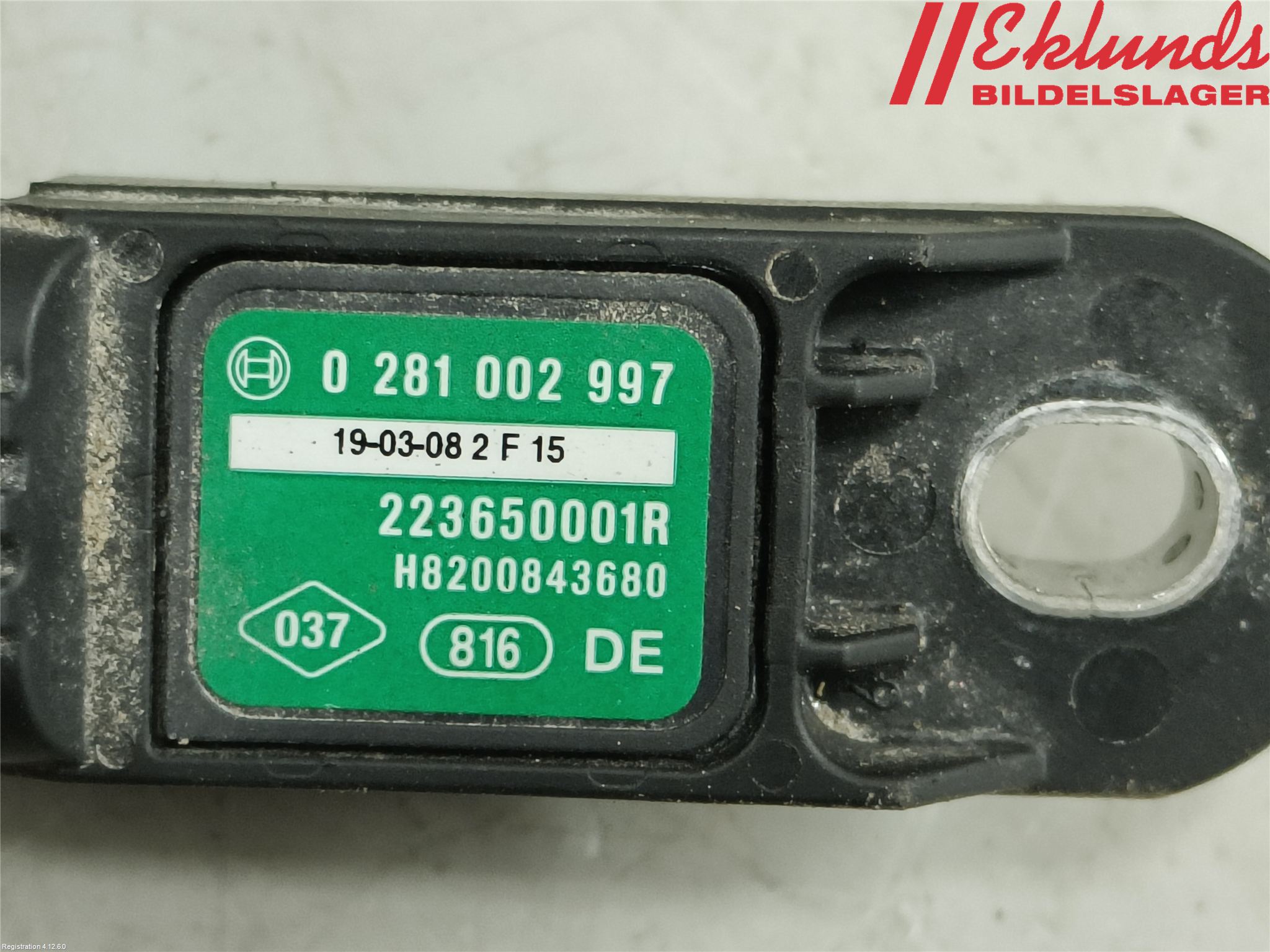 Renault CLIO IV 16-19 Injmappsensor