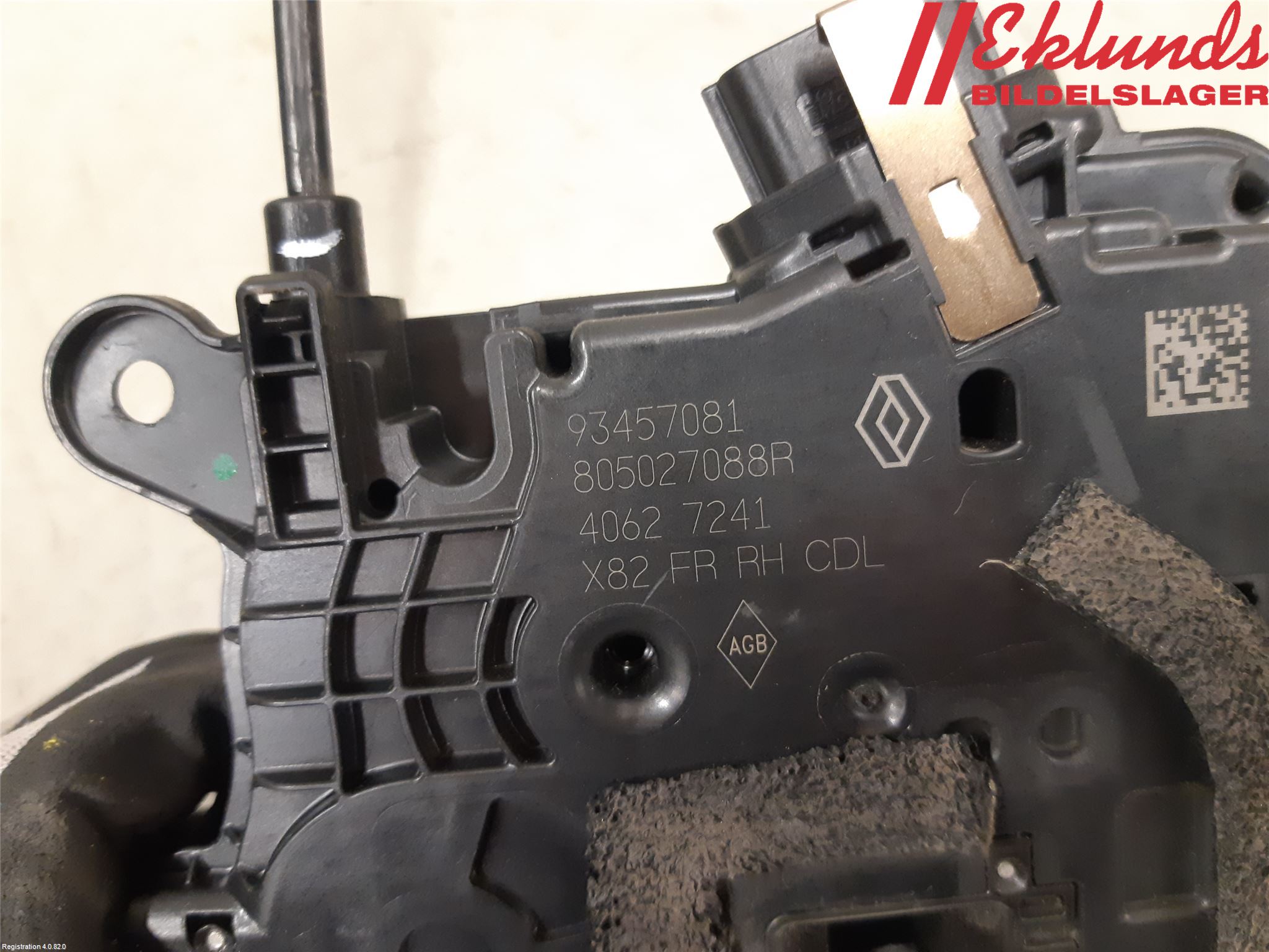 Opel VIVARO 15-19 Låskista-Dörrlås